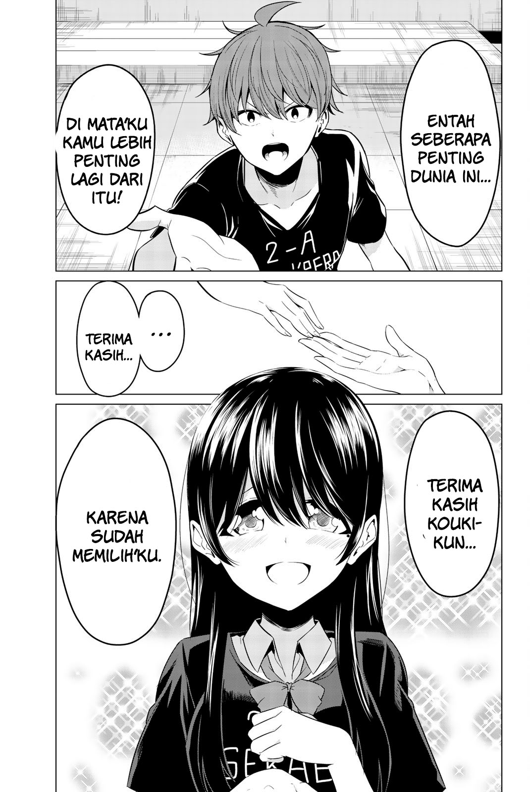 Baca Manga Sekai ka Kanojo ka Erabenai Chapter 26 Gambar 2