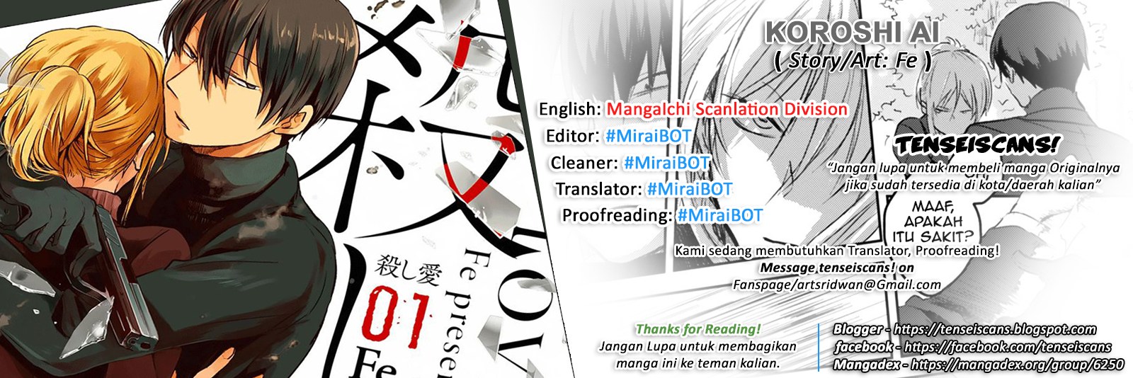 Koroshi Ai Chapter 02 Gambar 27