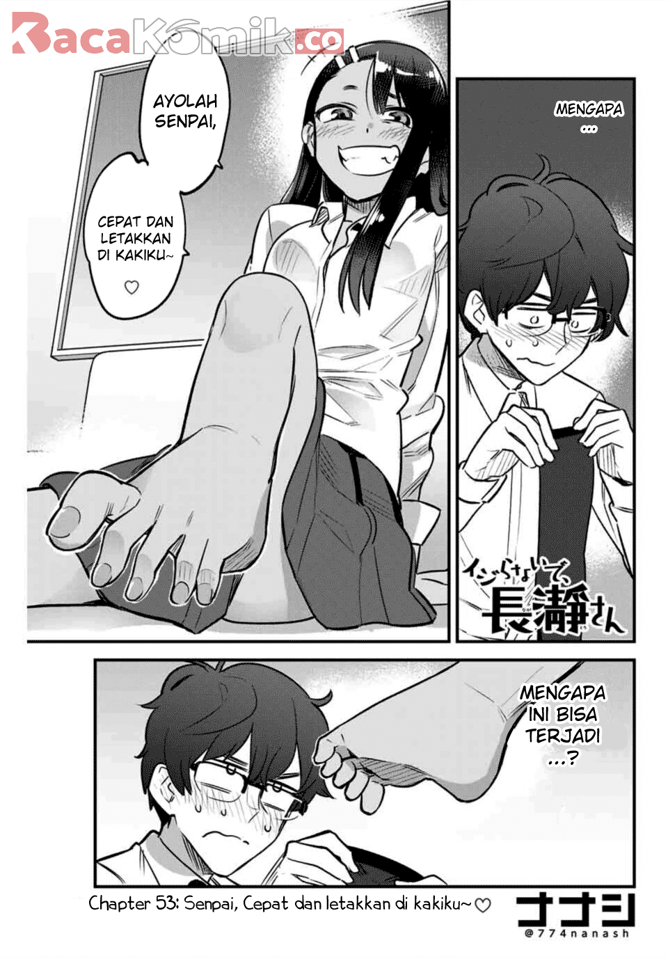 Baca Manga Ijiranaide, Nagatoro-san Chapter 53 Gambar 2