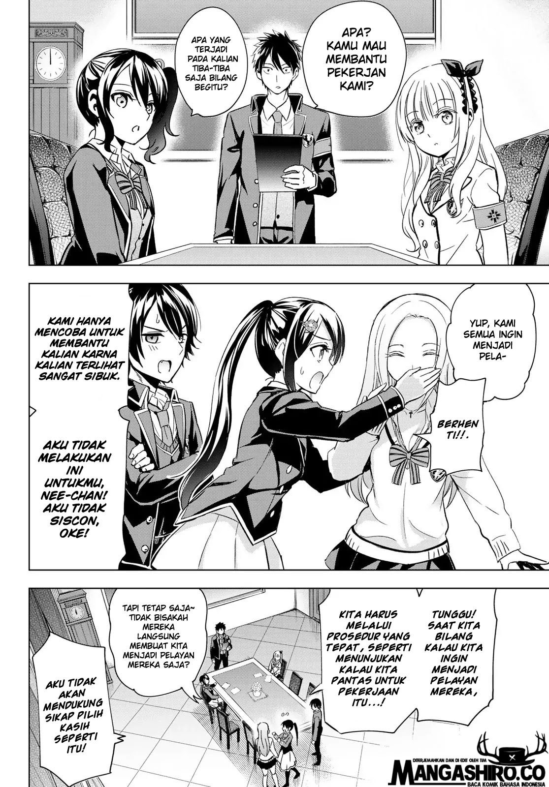 Kishuku Gakkou no Juliet Chapter 99 Gambar 8