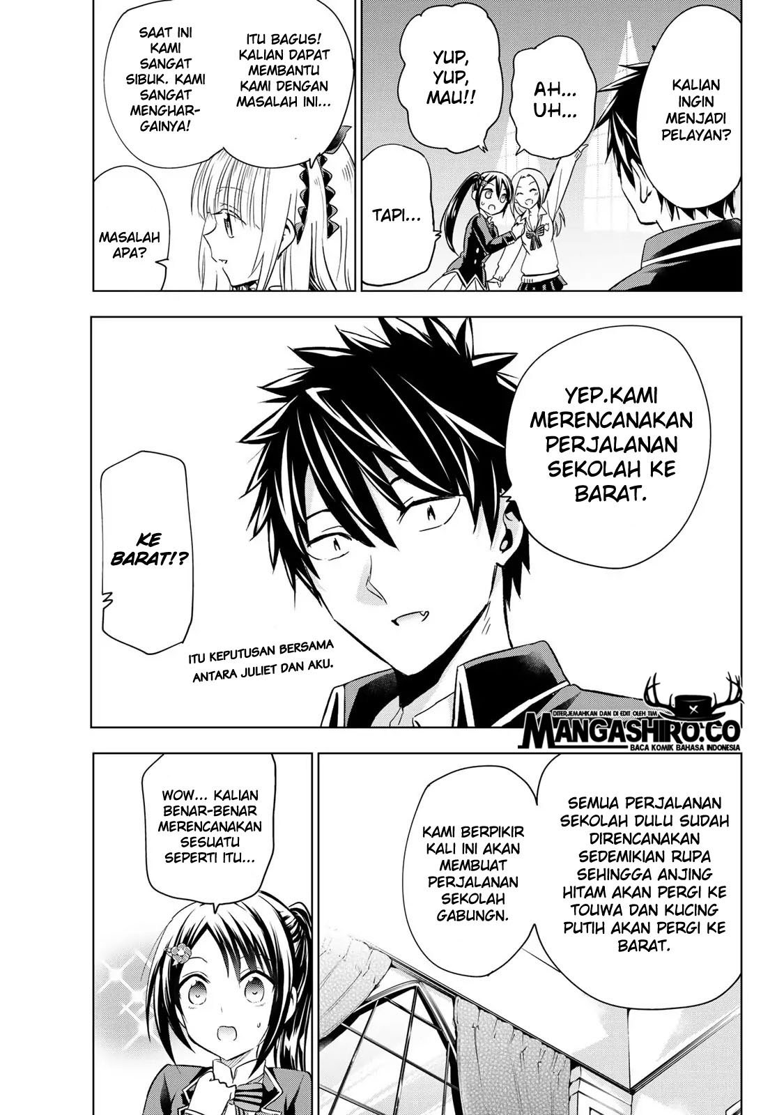Kishuku Gakkou no Juliet Chapter 99 Gambar 9