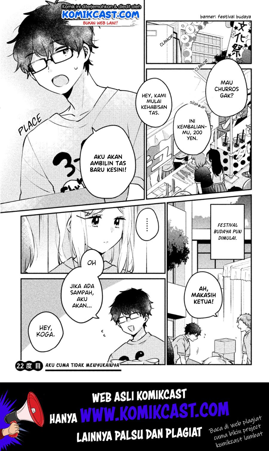 Baca Manga It’s Not Meguro-san’s First Time Chapter 22 Gambar 2