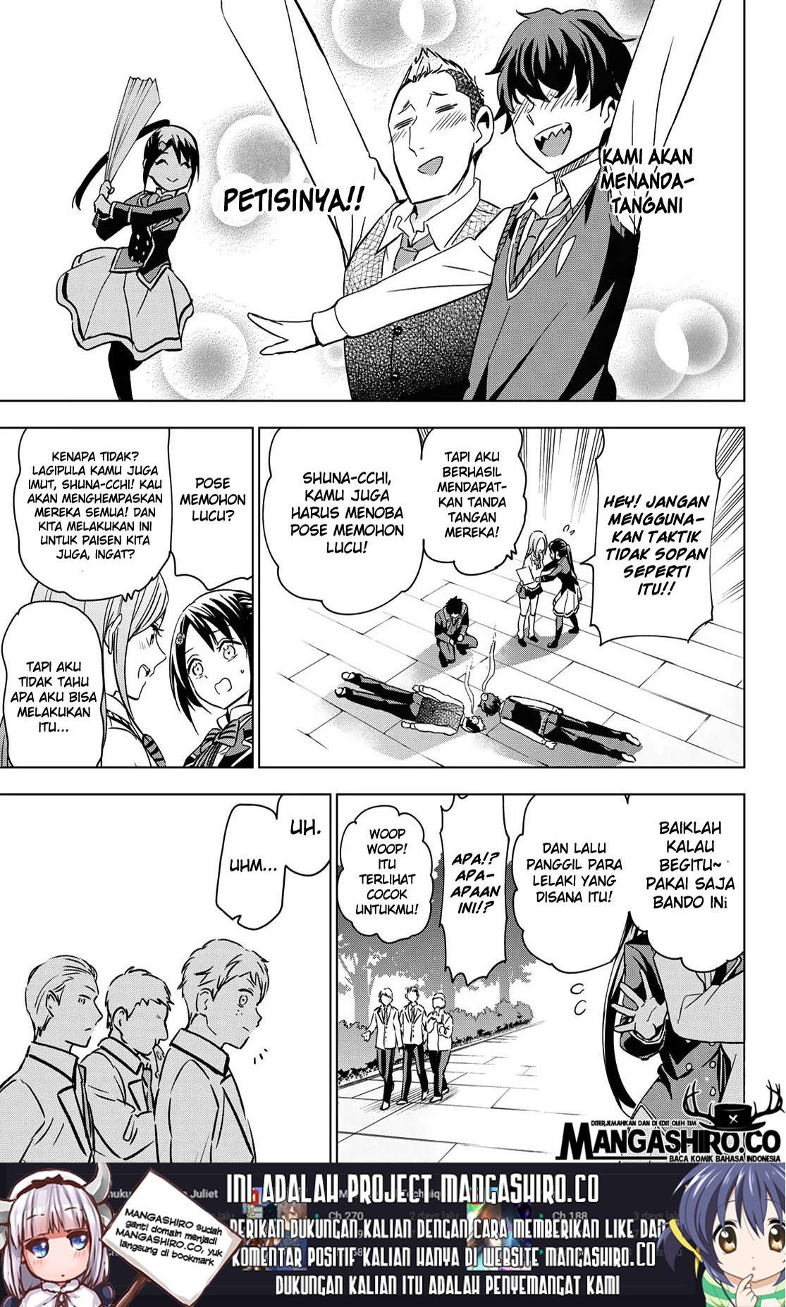 Kishuku Gakkou no Juliet Chapter 100 Gambar 10