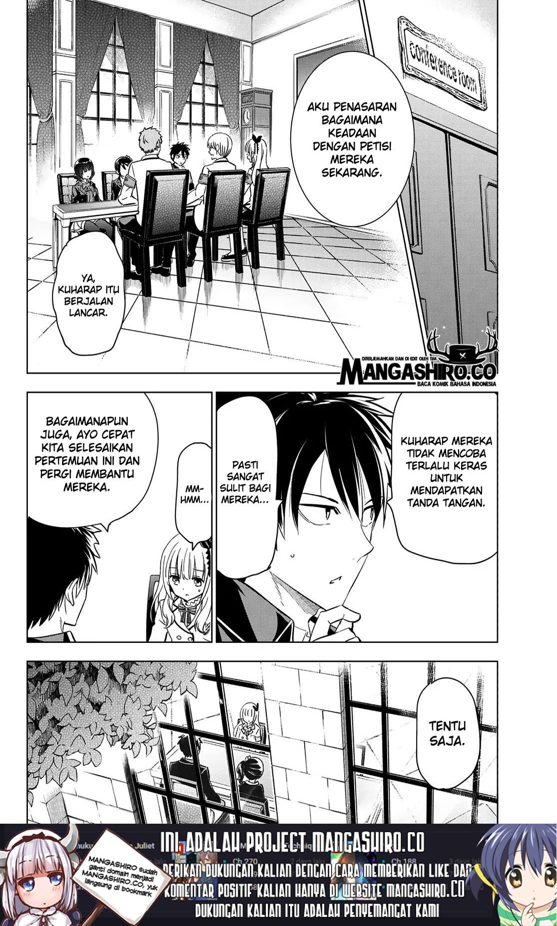 Kishuku Gakkou no Juliet Chapter 100 Gambar 13