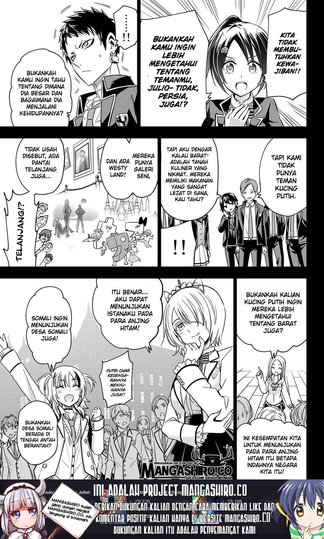 Kishuku Gakkou no Juliet Chapter 100 Gambar 20