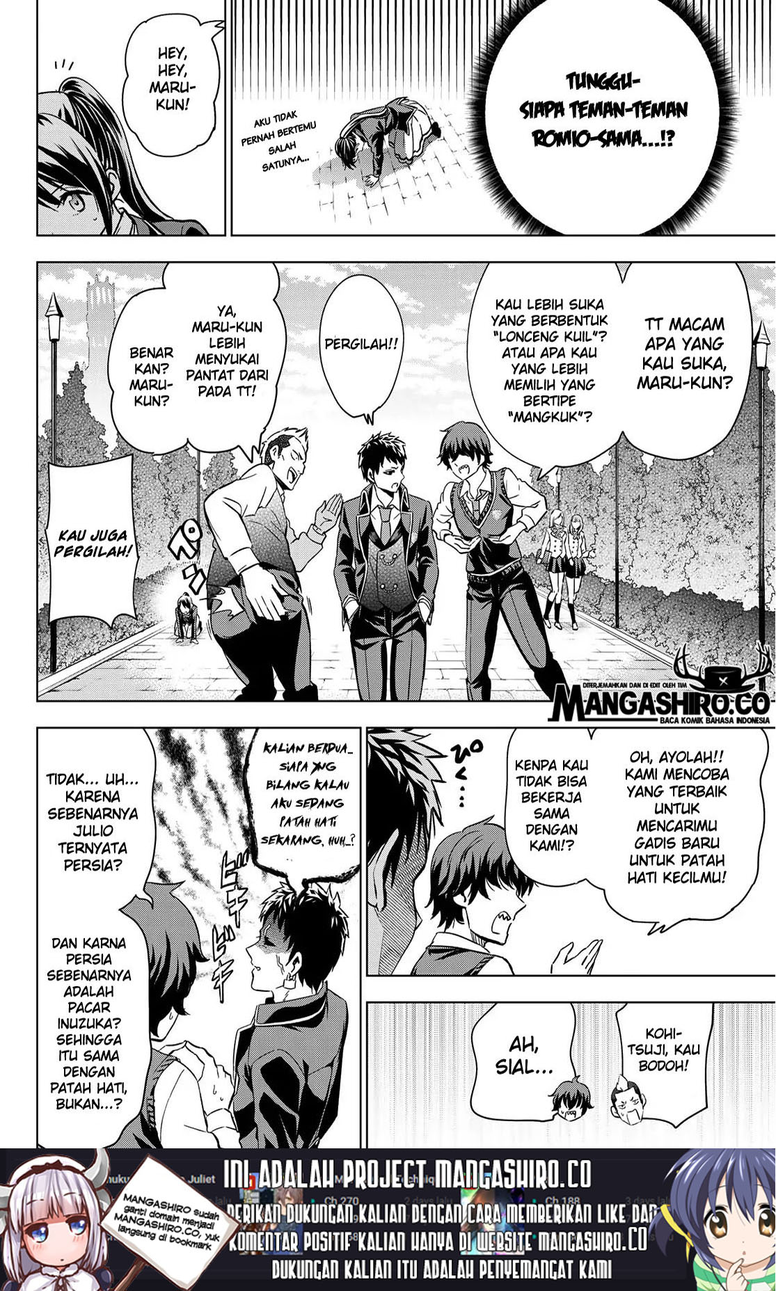 Kishuku Gakkou no Juliet Chapter 100 Gambar 7