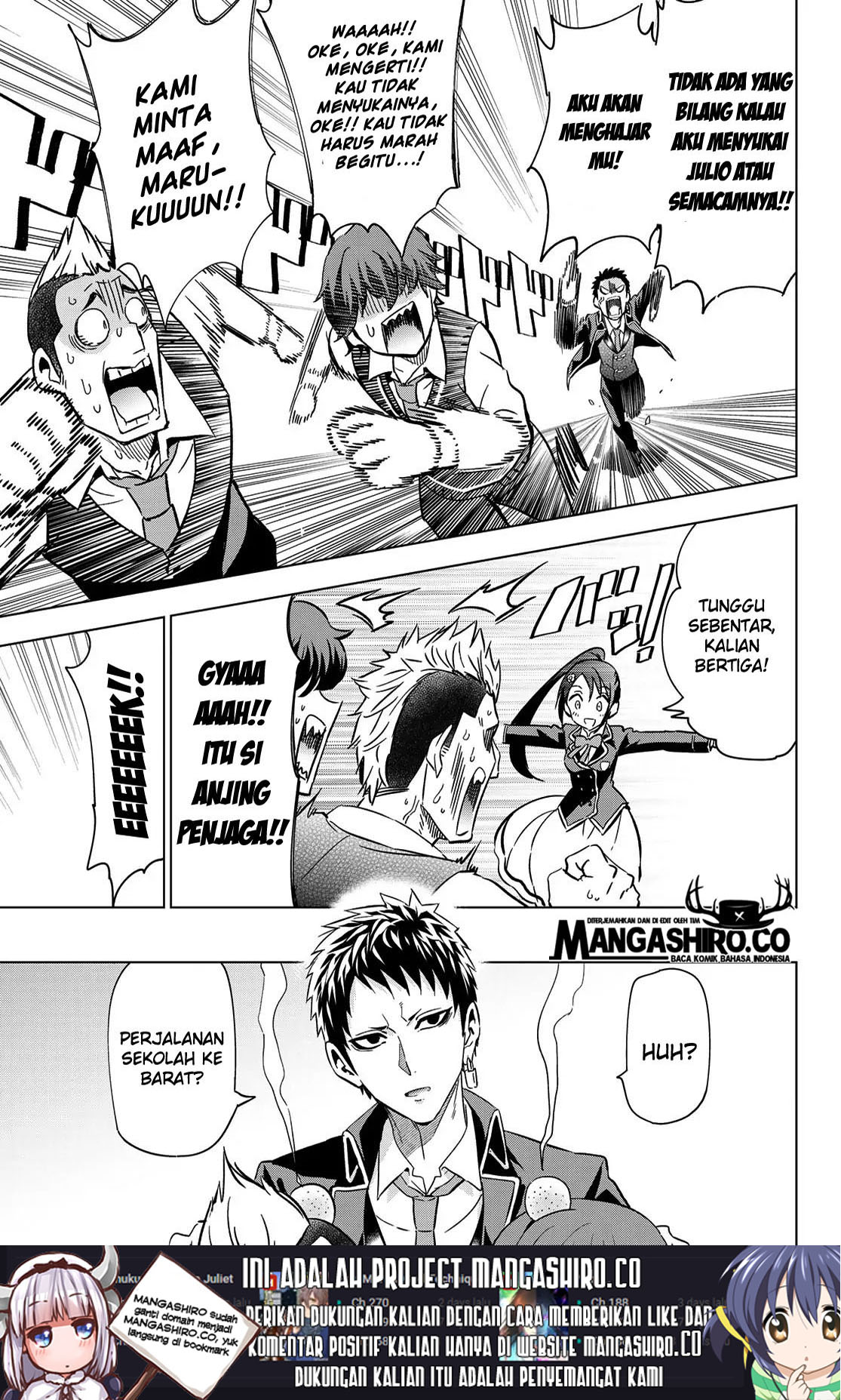 Kishuku Gakkou no Juliet Chapter 100 Gambar 8