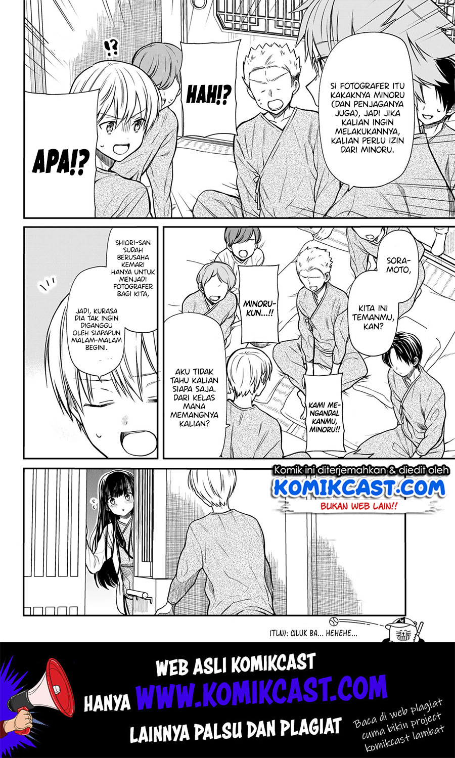 Danshi Koukousei wo Yashinaitai Onee-san no Hanashi Chapter 123 Gambar 3