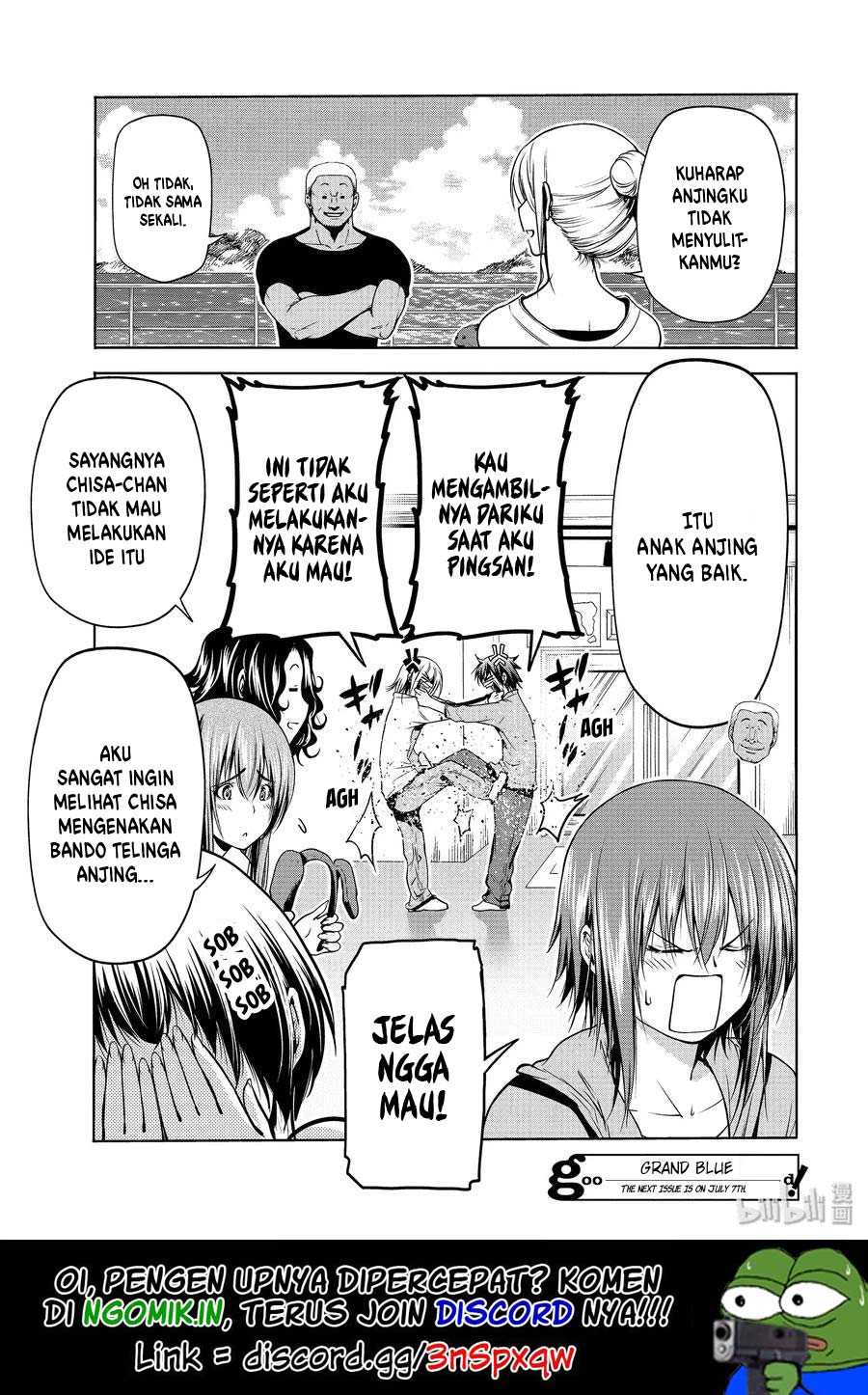 Grand Blue Chapter 61.1 Gambar 28