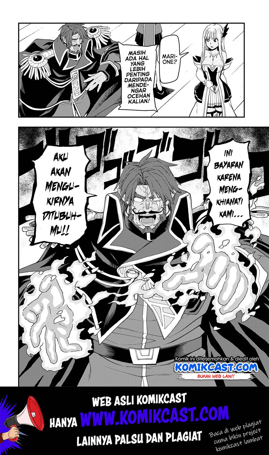 Konjiki no Moji Tsukai: Yuusha Yonin ni Makikomareta Unique Cheat Chapter 63 Gambar 13