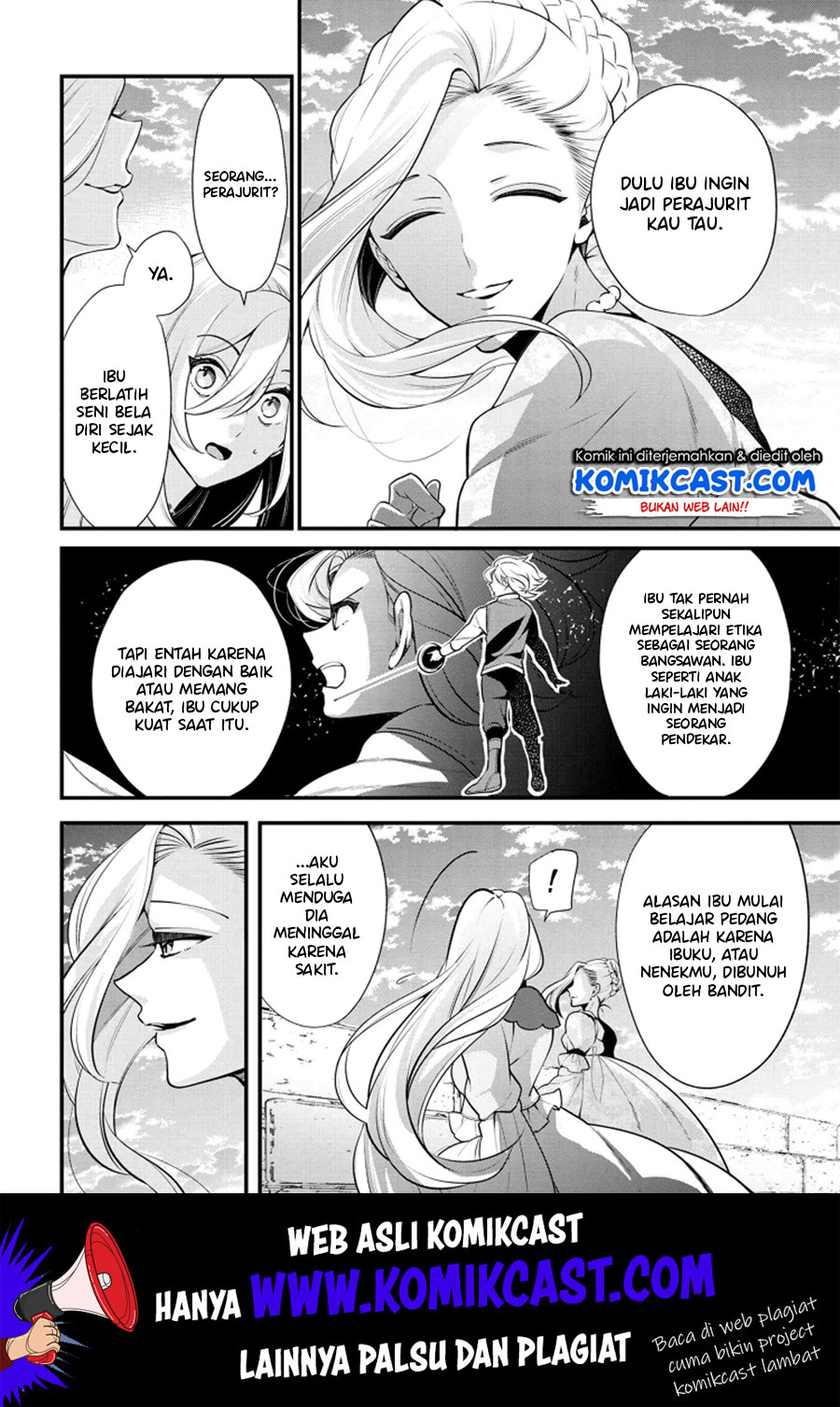 Koushaku Reijou no Tashinami Chapter 52 Gambar 23