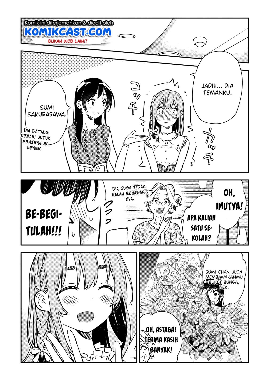 Kanojo Okarishimasu Chapter 143 Gambar 14