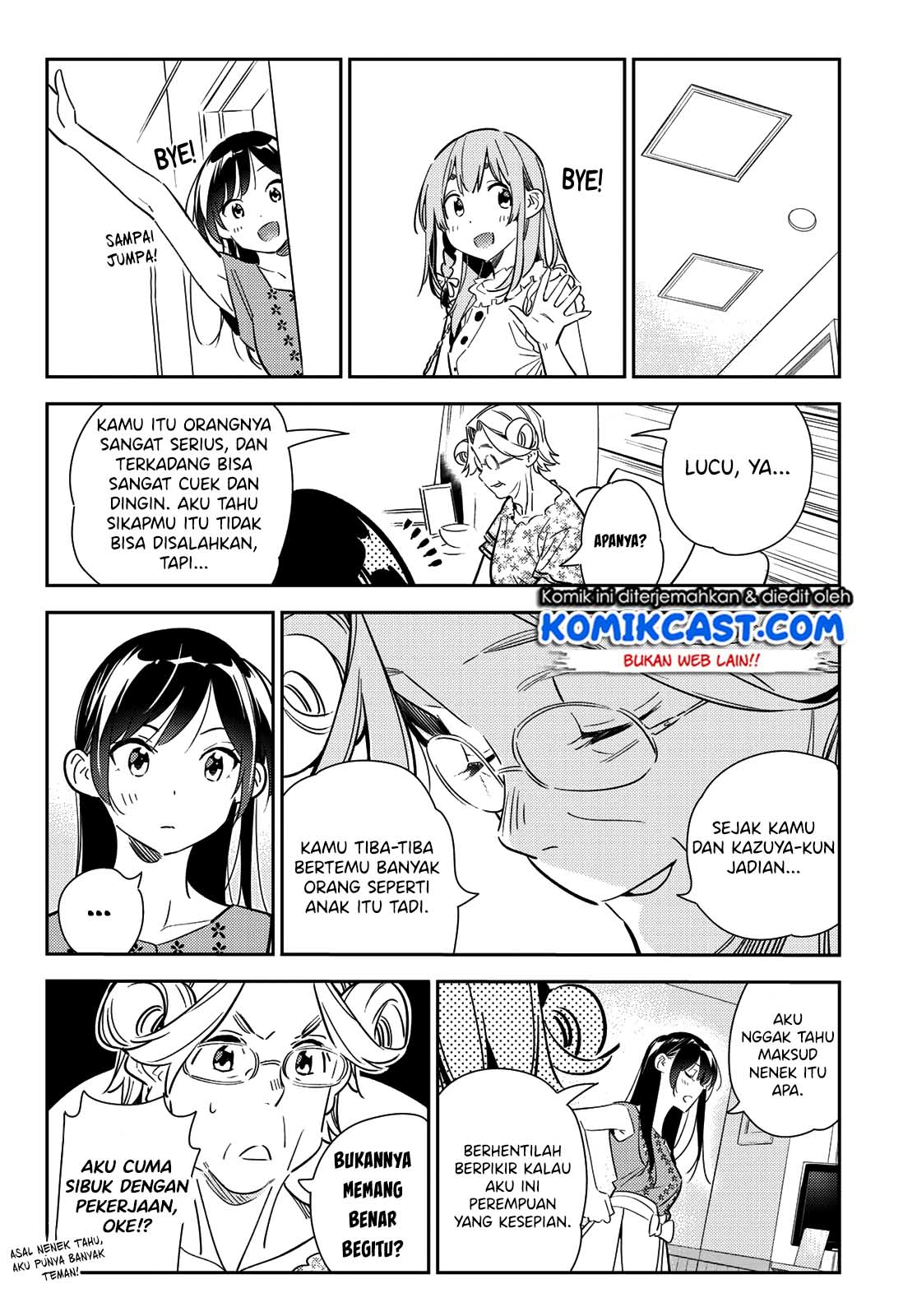 Kanojo Okarishimasu Chapter 143 Gambar 15