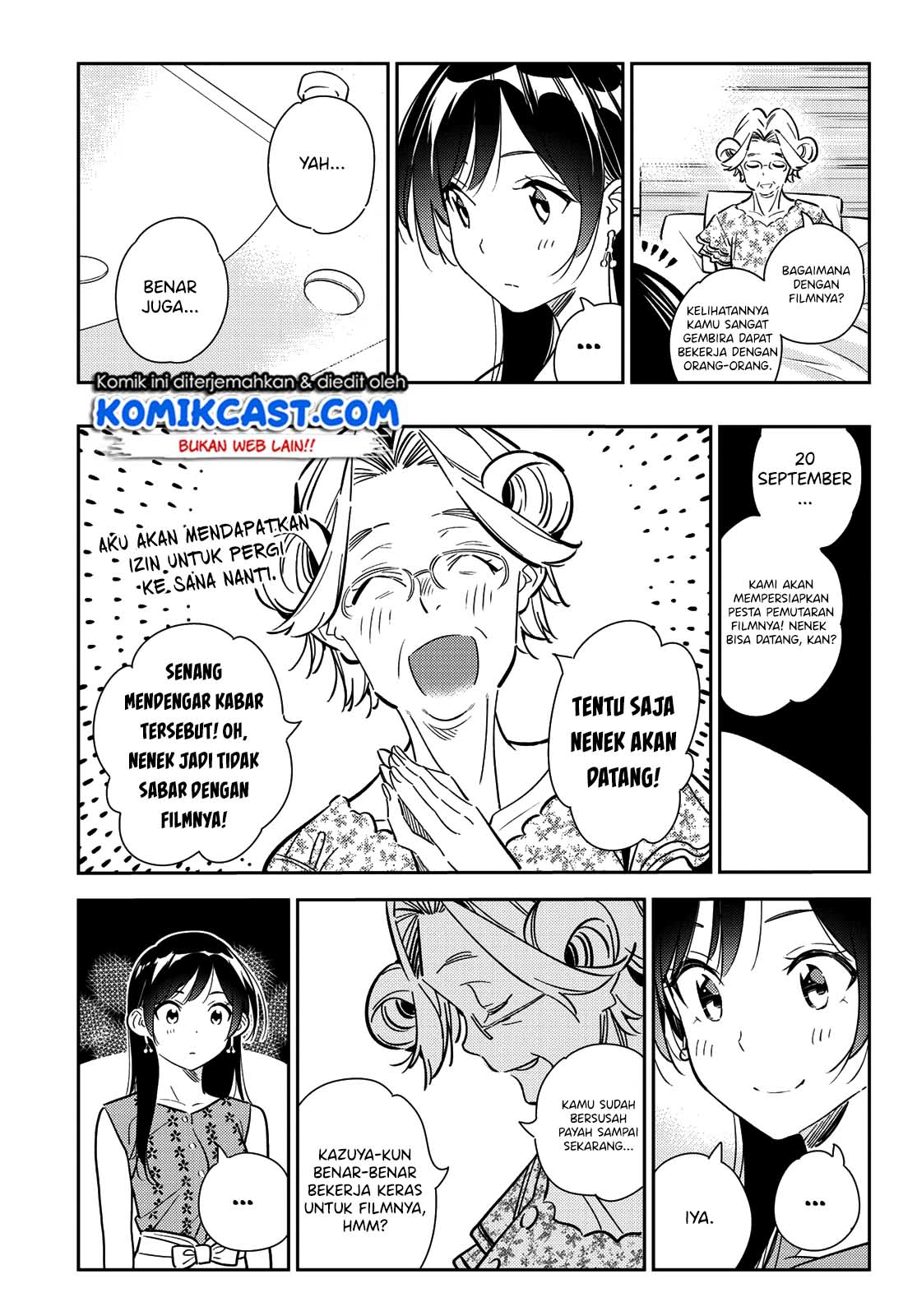 Kanojo Okarishimasu Chapter 143 Gambar 16