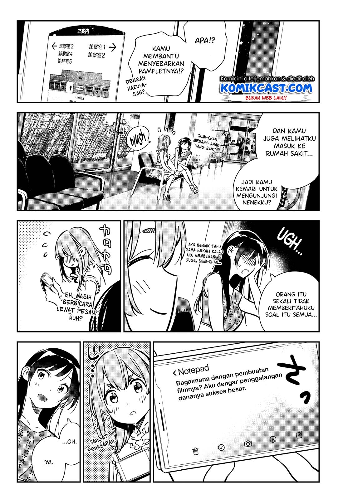 Kanojo Okarishimasu Chapter 143 Gambar 9