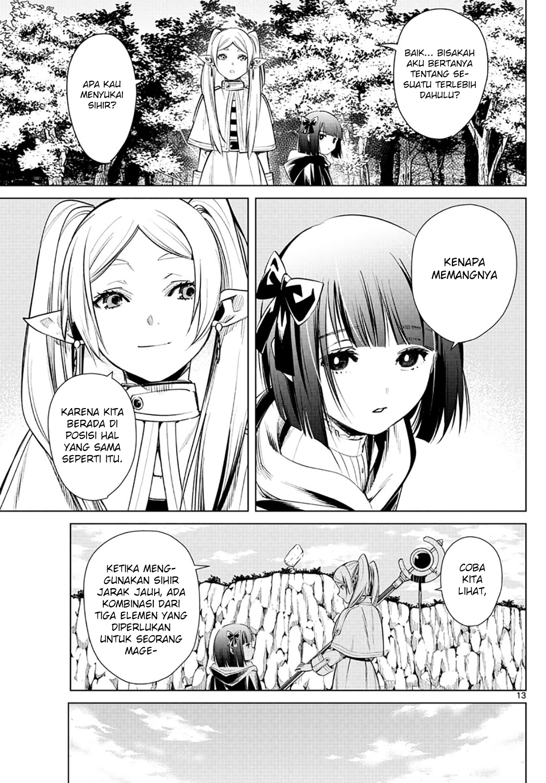 Sousou no Frieren Chapter 02 Gambar 13