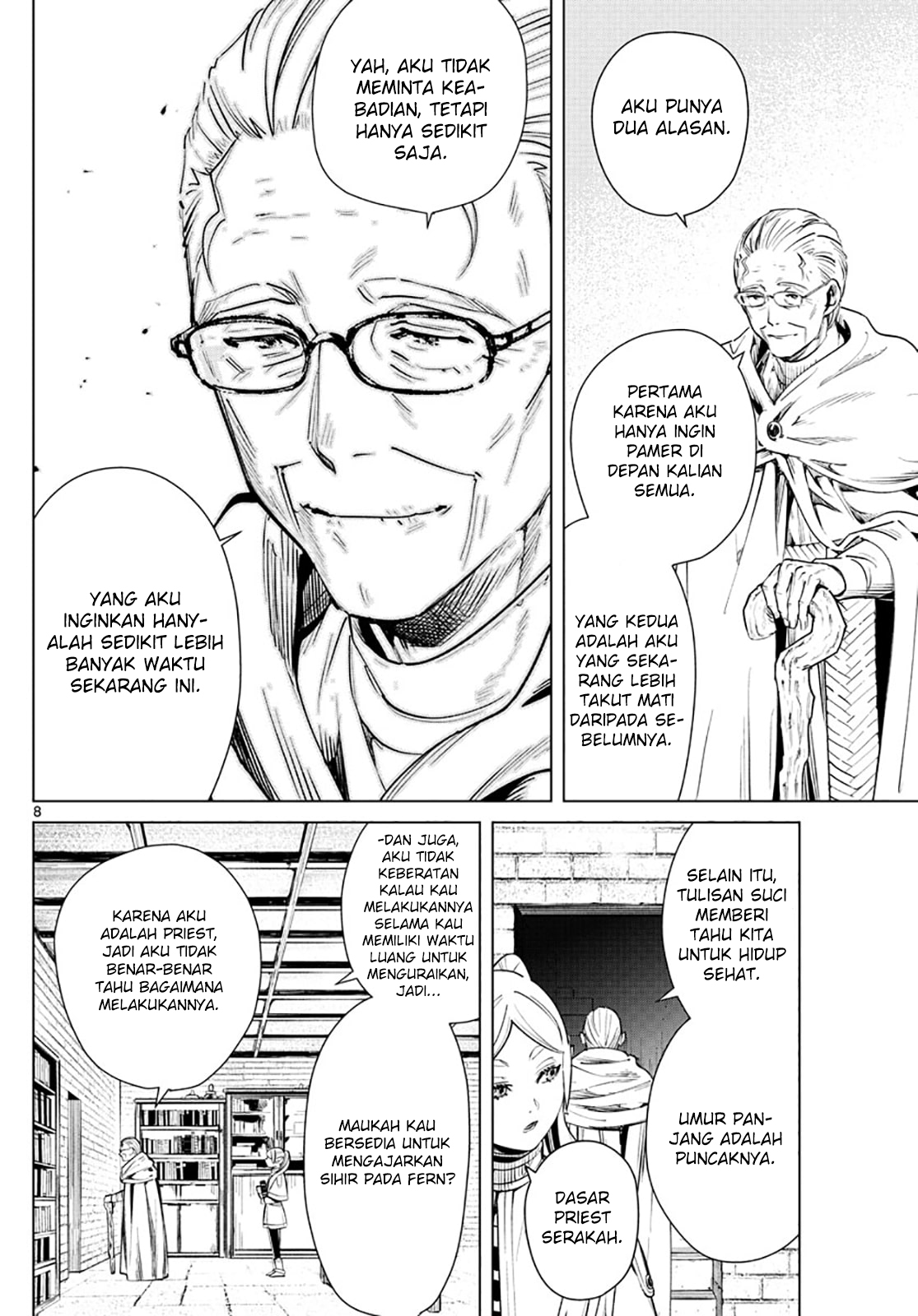 Sousou no Frieren Chapter 02 Gambar 8