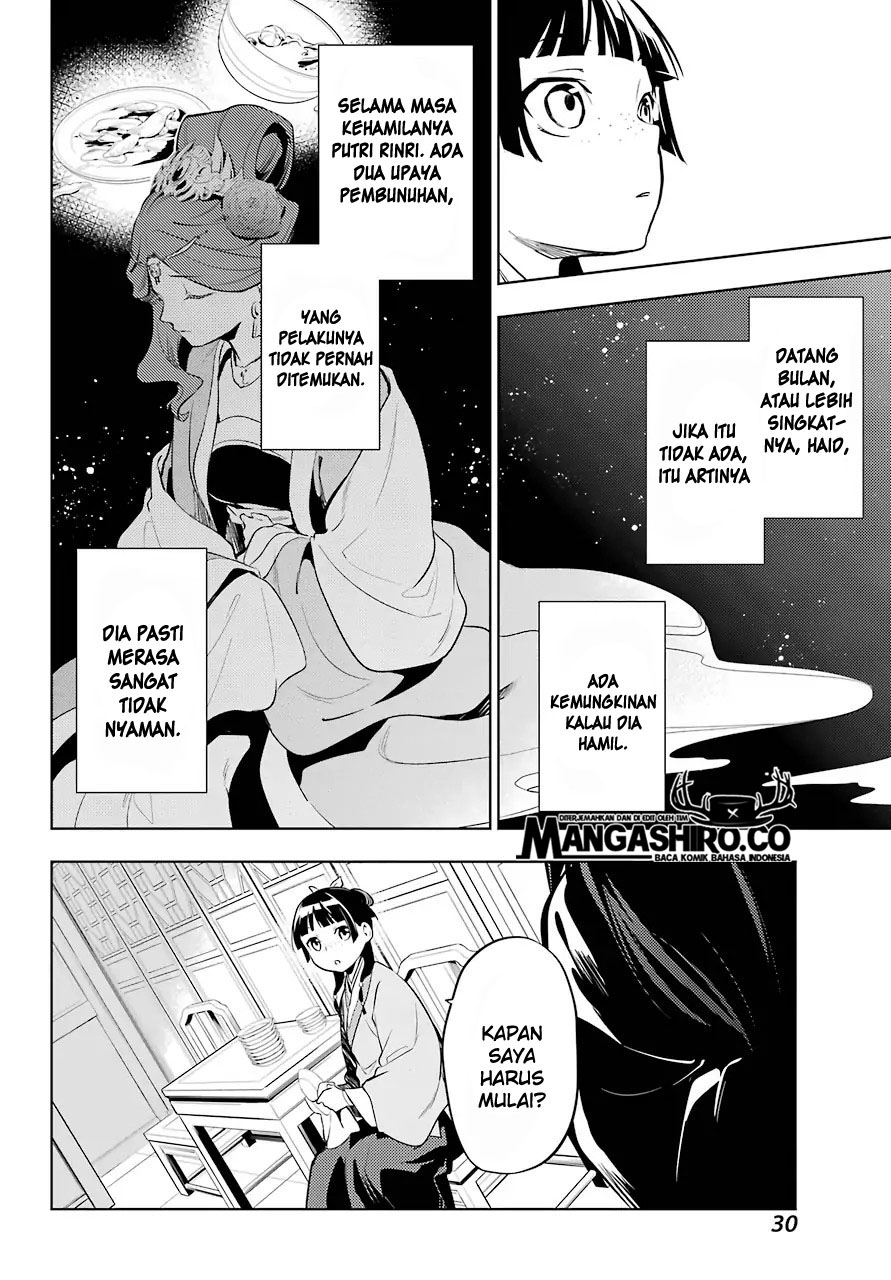Kusuriya no Hitorigoto Chapter 34 Gambar 24