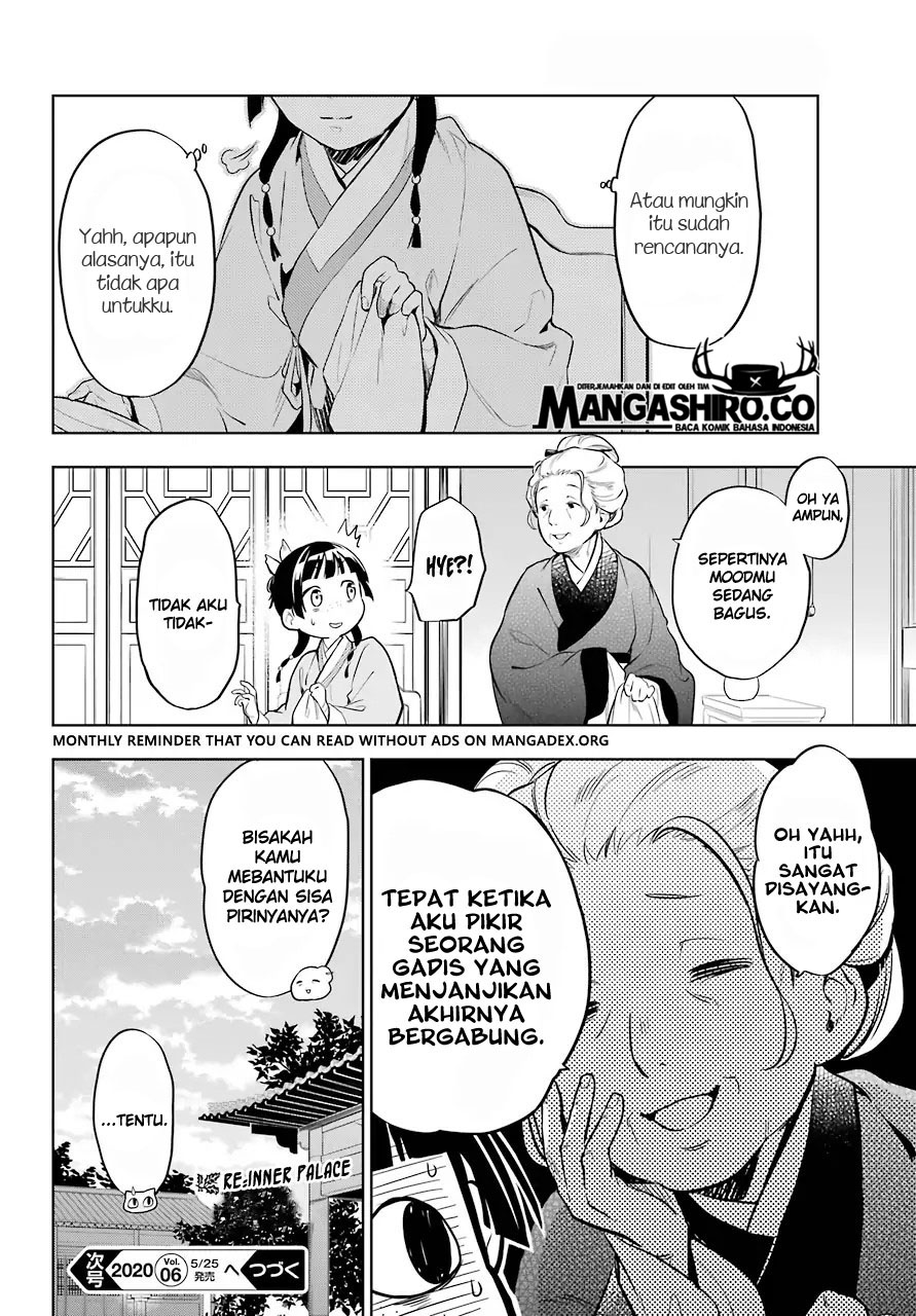 Kusuriya no Hitorigoto Chapter 34 Gambar 26