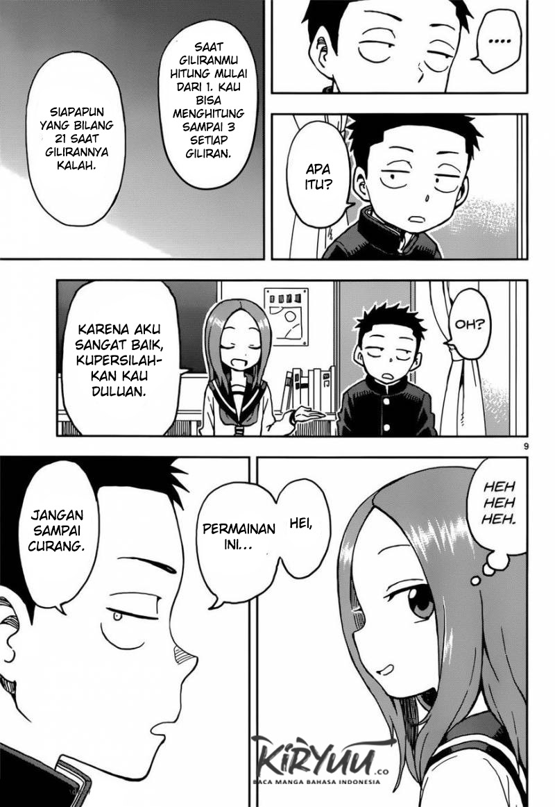 Karakai Jouzu no Takagi-san Chapter 73 Gambar 12