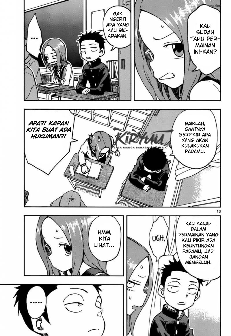 Karakai Jouzu no Takagi-san Chapter 73 Gambar 16