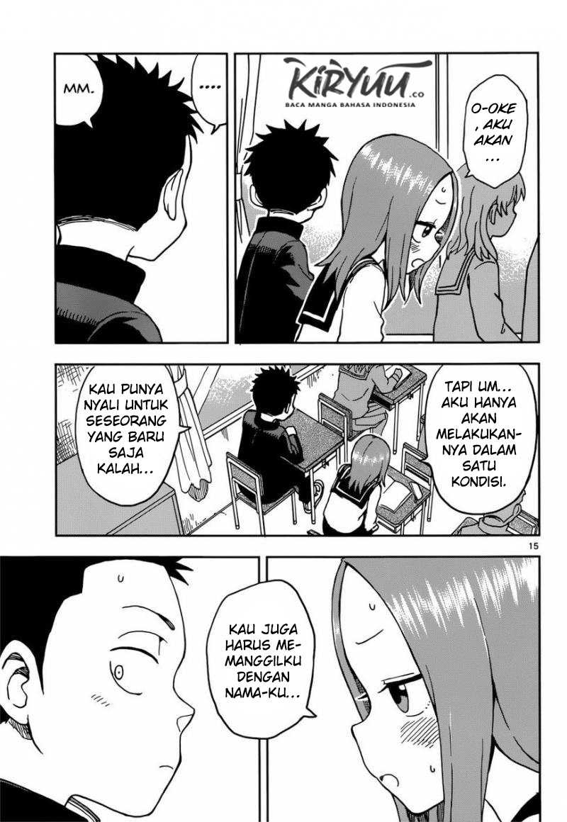 Karakai Jouzu no Takagi-san Chapter 73 Gambar 18