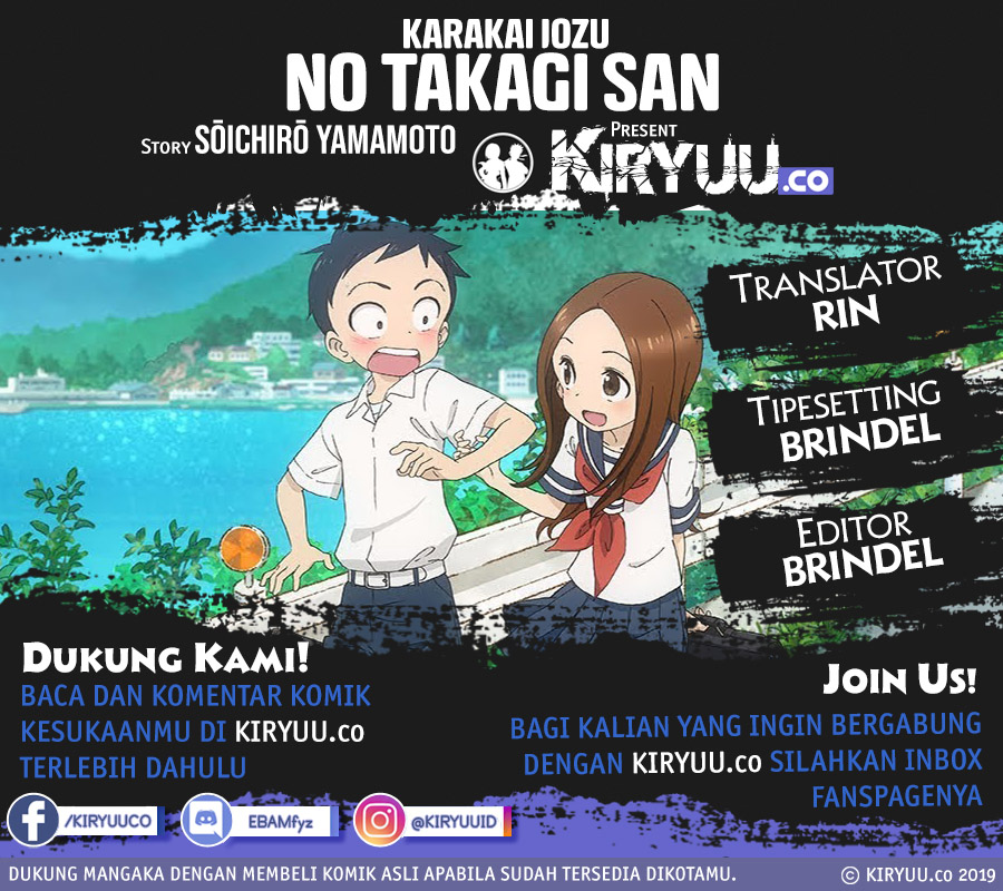 Baca Komik Karakai Jouzu no Takagi-san Chapter 73 Gambar 1