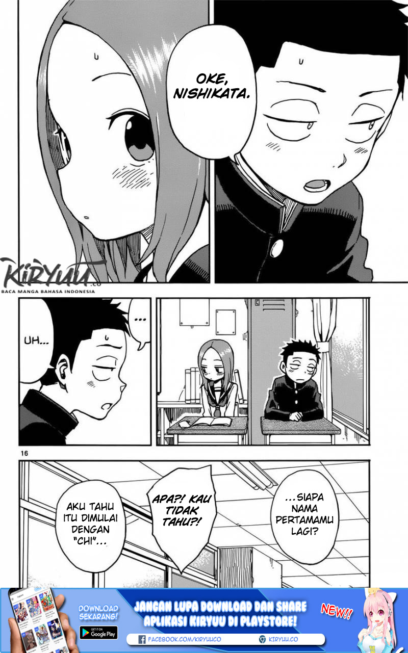 Karakai Jouzu no Takagi-san Chapter 73 Gambar 19