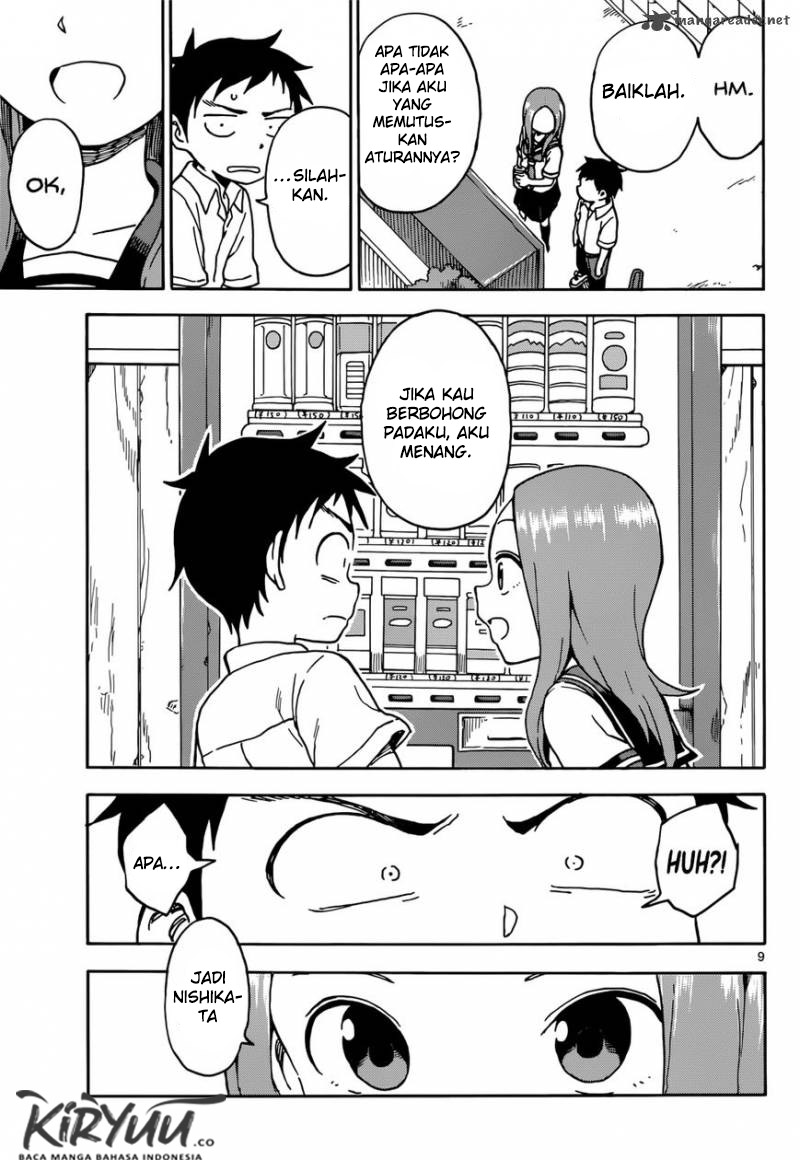 Karakai Jouzu no Takagi-san Chapter 72 Gambar 11