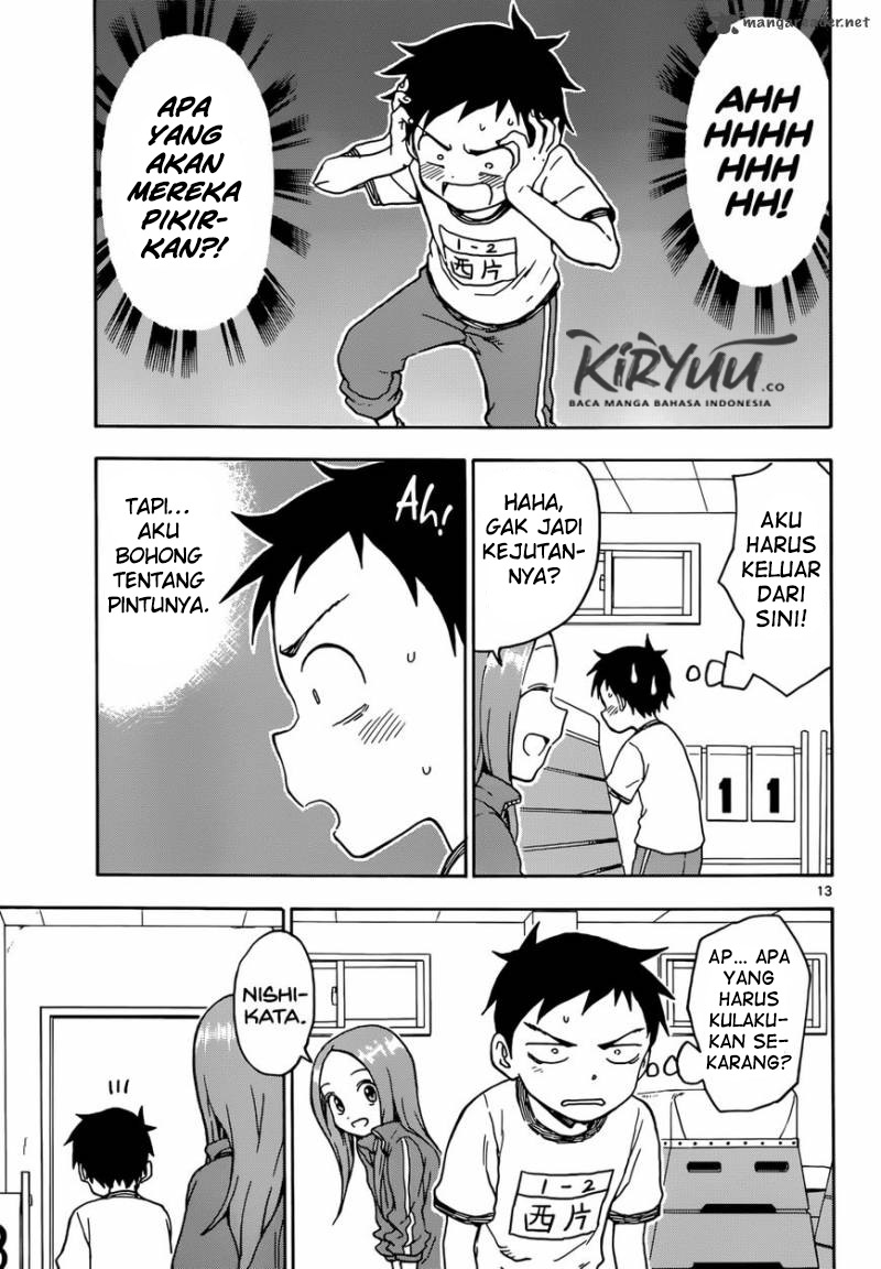 Karakai Jouzu no Takagi-san Chapter 71 Gambar 18