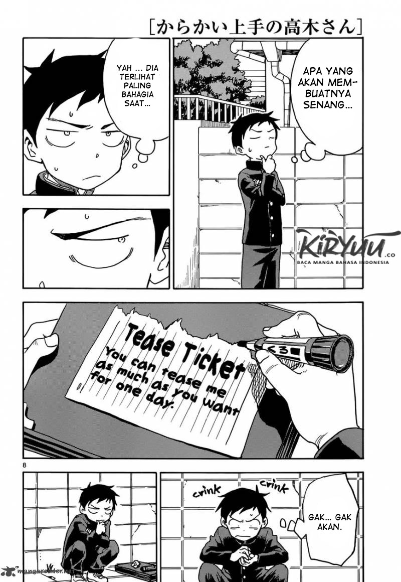 Karakai Jouzu no Takagi-san Chapter 70 Gambar 11