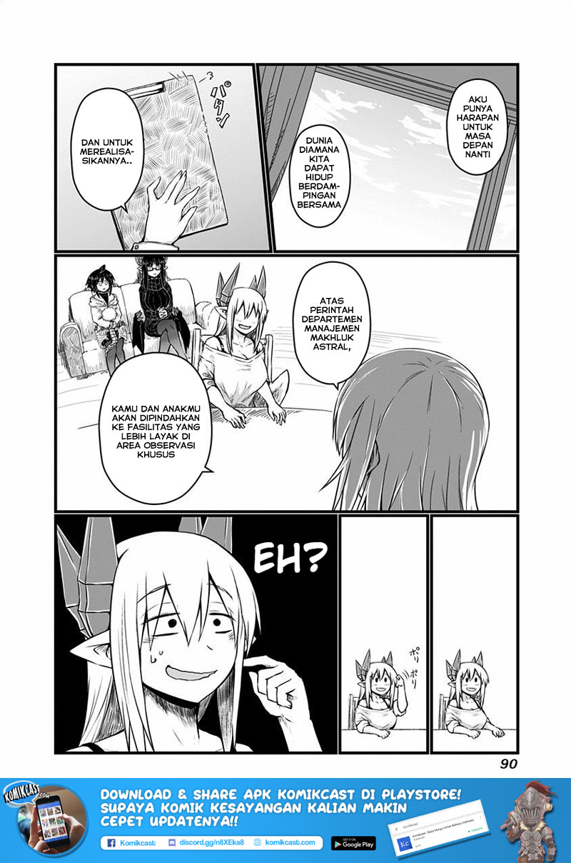 Musuko ga Kawaikute Shikataganai Mazoku no Hahaoya Chapter 42 Gambar 8