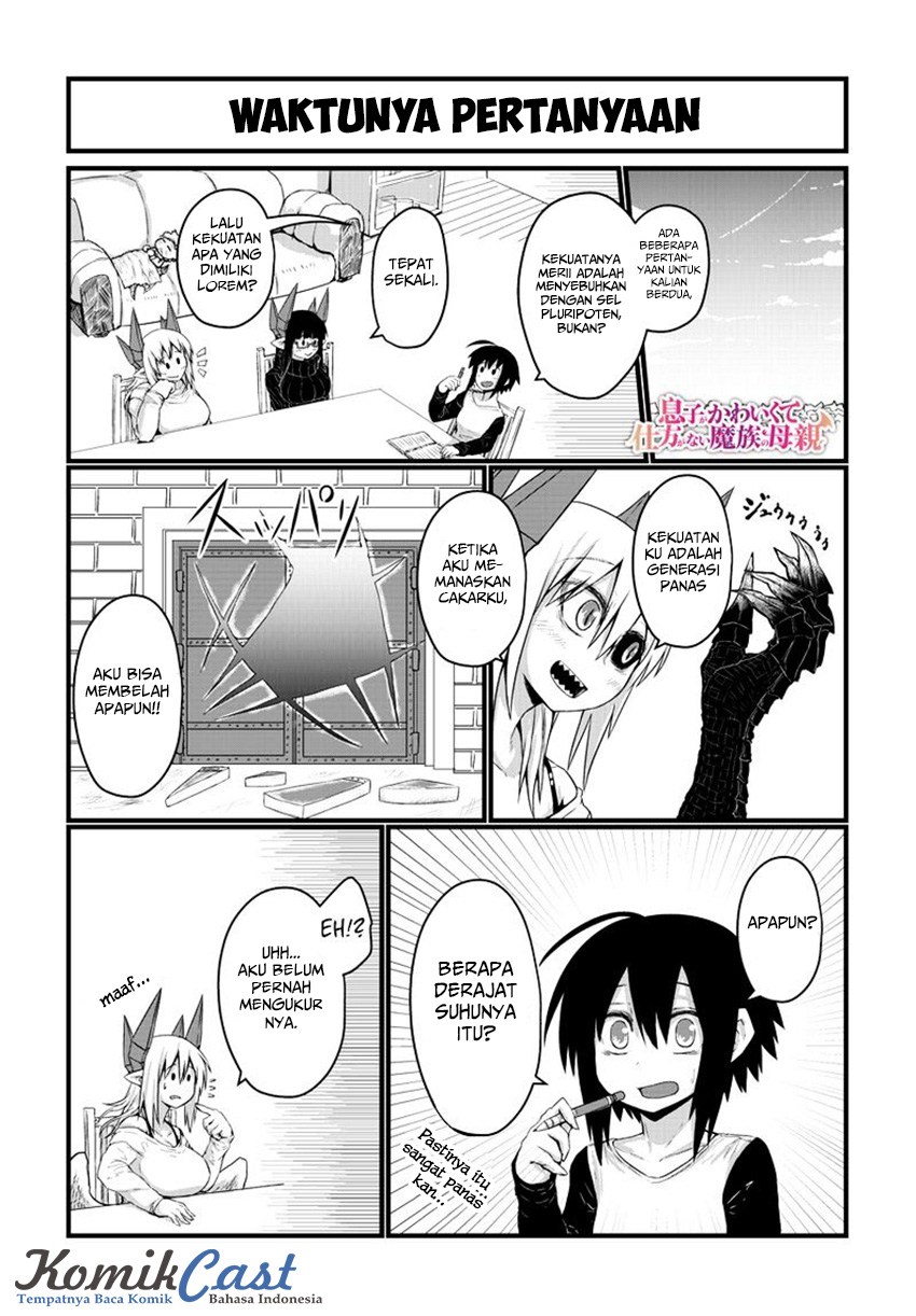 Baca Manga Musuko ga Kawaikute Shikataganai Mazoku no Hahaoya Chapter 20 Gambar 2