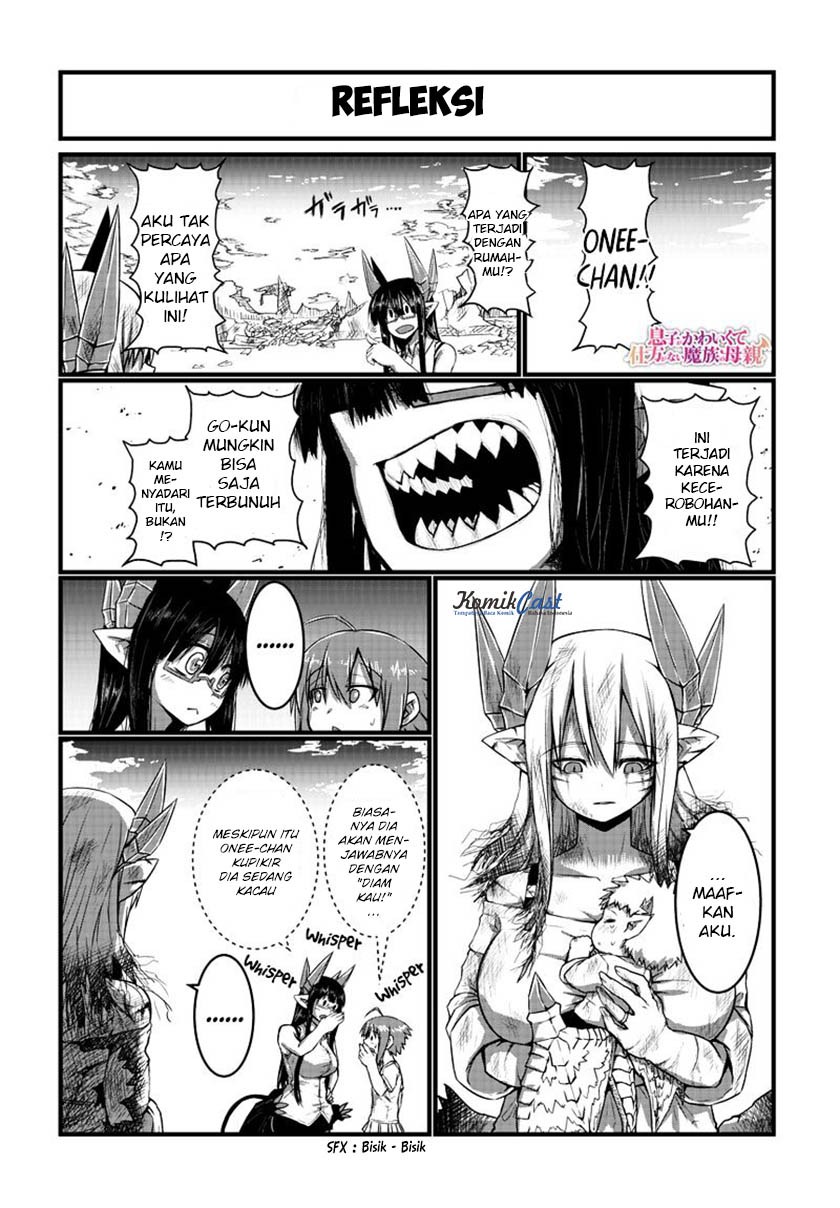 Musuko ga Kawaikute Shikataganai Mazoku no Hahaoya Chapter 13 Gambar 3