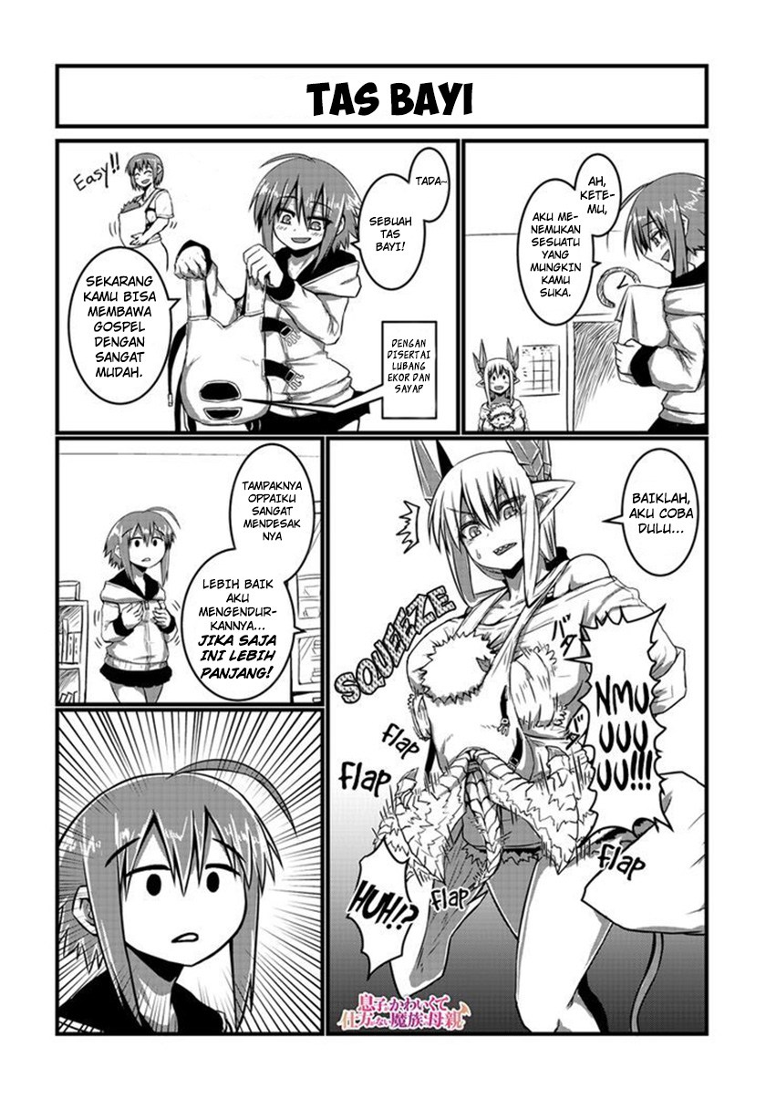 Baca Manga Musuko ga Kawaikute Shikataganai Mazoku no Hahaoya Chapter 09 Gambar 2