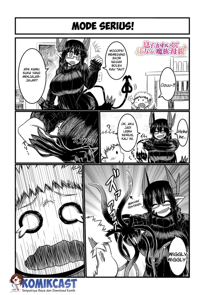 Baca Komik Musuko ga Kawaikute Shikataganai Mazoku no Hahaoya Chapter 07 Gambar 1