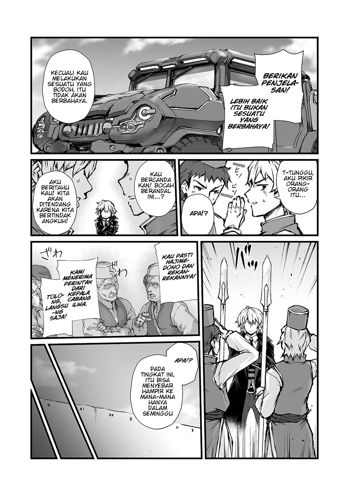 Arifureta Shokugyou de Sekai Saikyou Chapter 39 Gambar 4