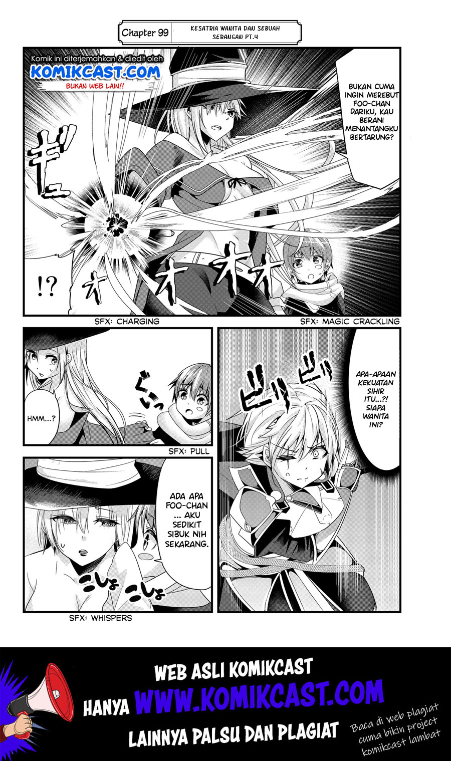 Ima Made Ichido mo Onna Atsukaisareta koto ga nai Onna Kishi wo Onna Atsukai suru Chapter 99 Gambar 3