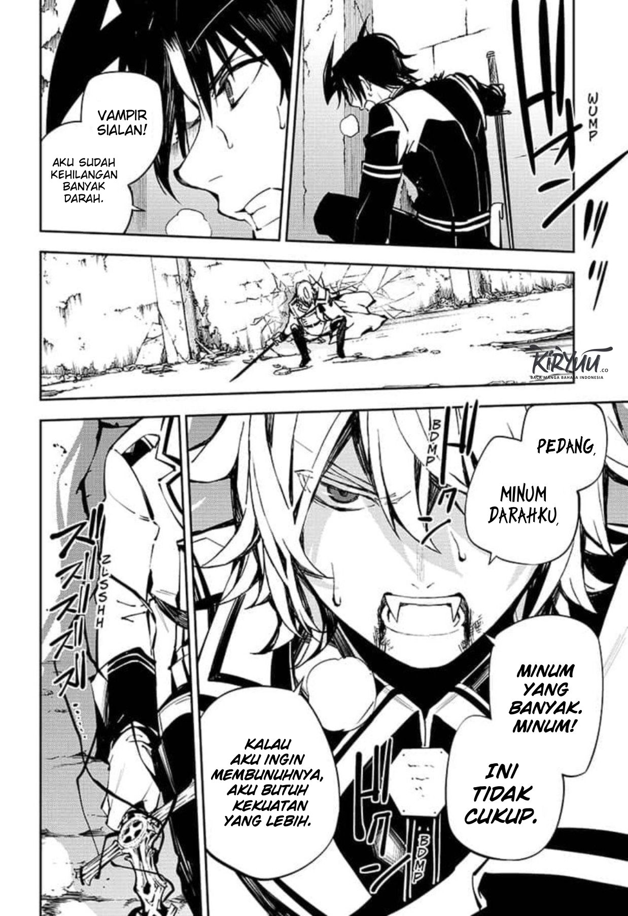 Owari no Seraph Chapter 89 Gambar 16