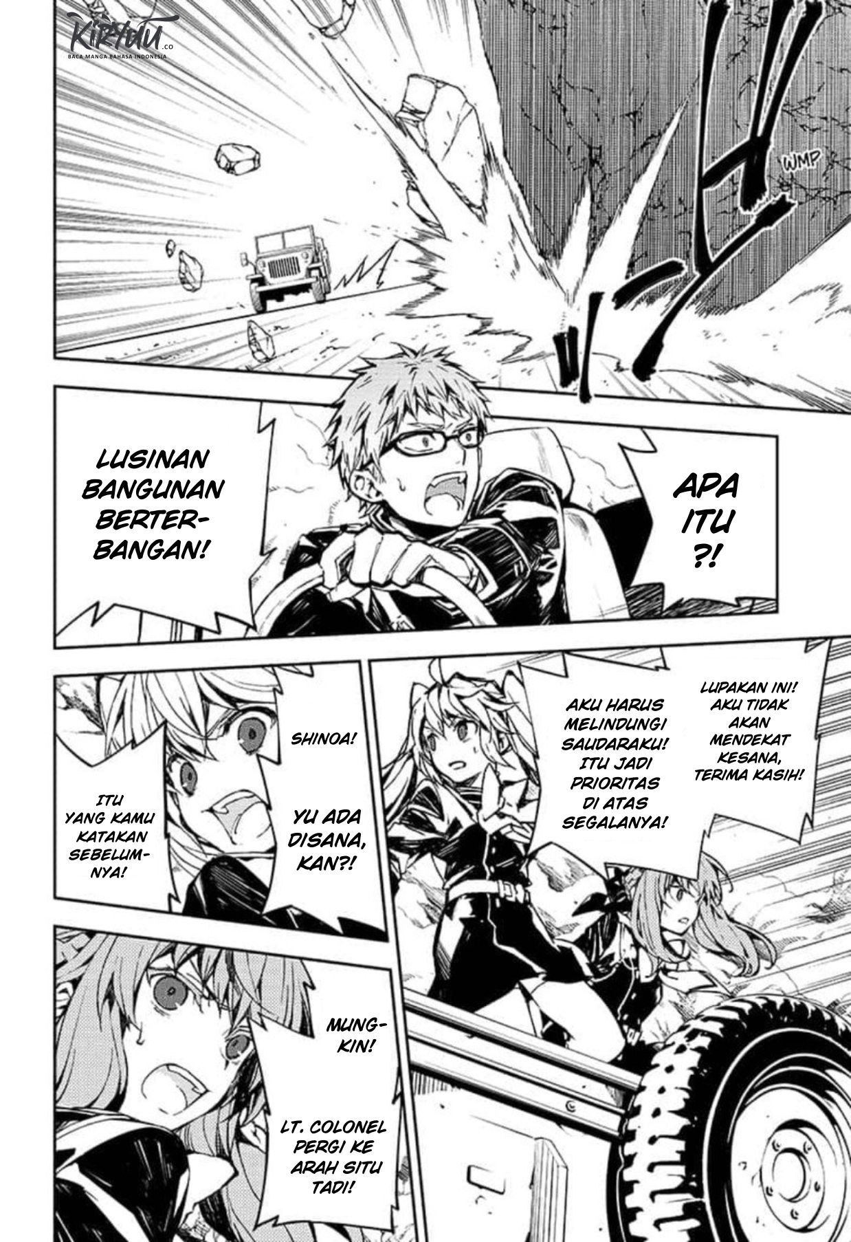 Owari no Seraph Chapter 89 Gambar 21