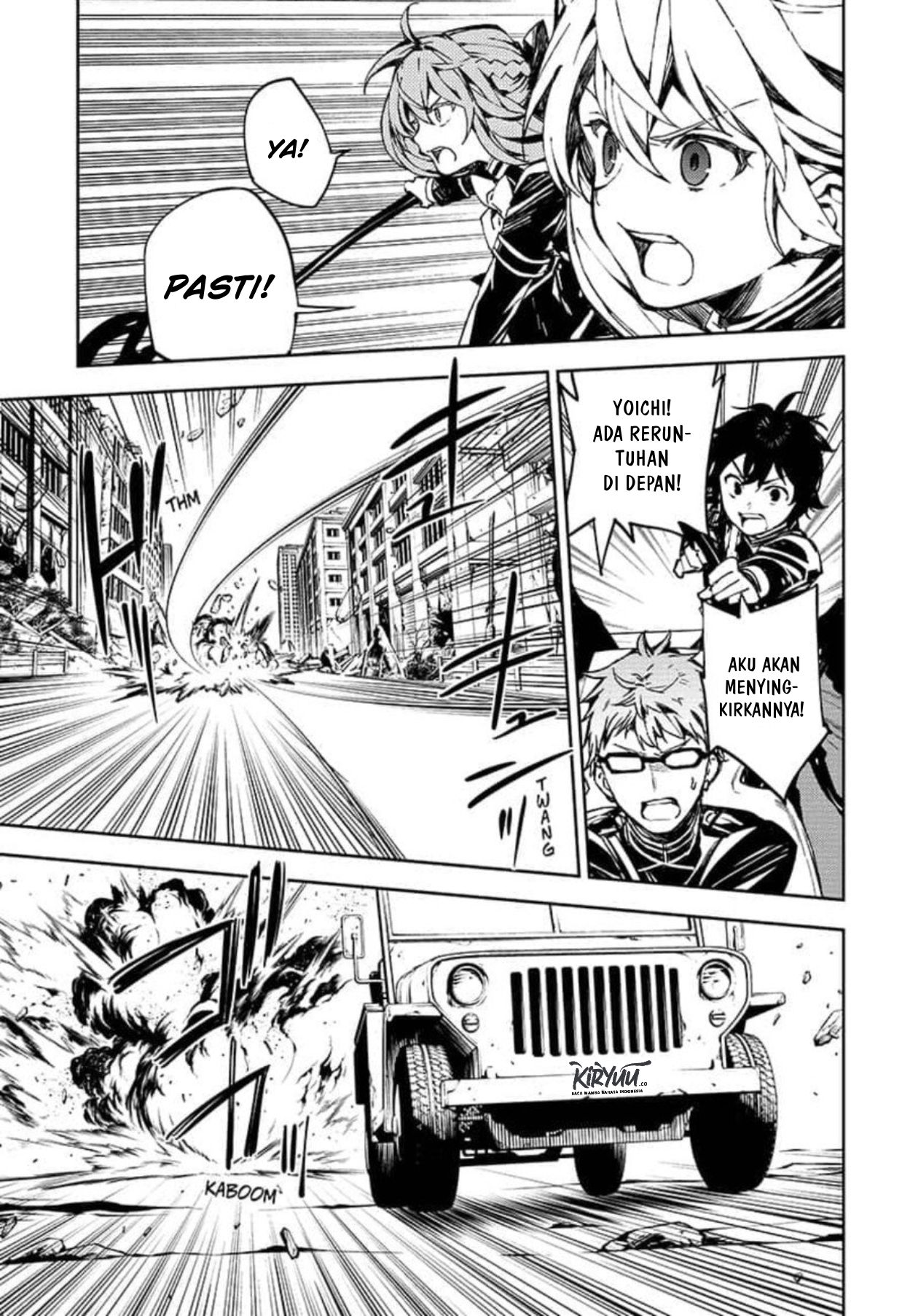 Owari no Seraph Chapter 89 Gambar 24