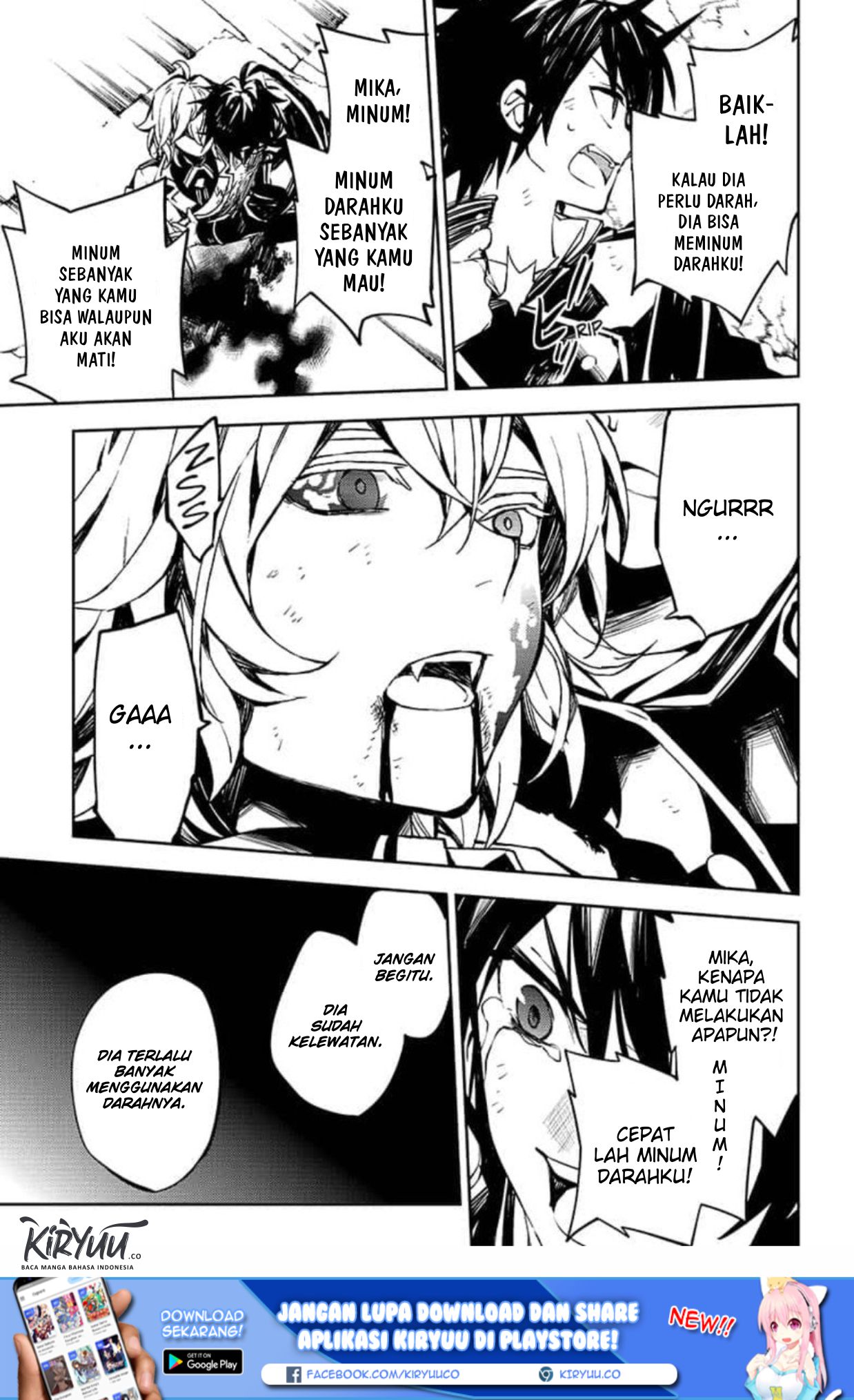 Owari no Seraph Chapter 89 Gambar 28