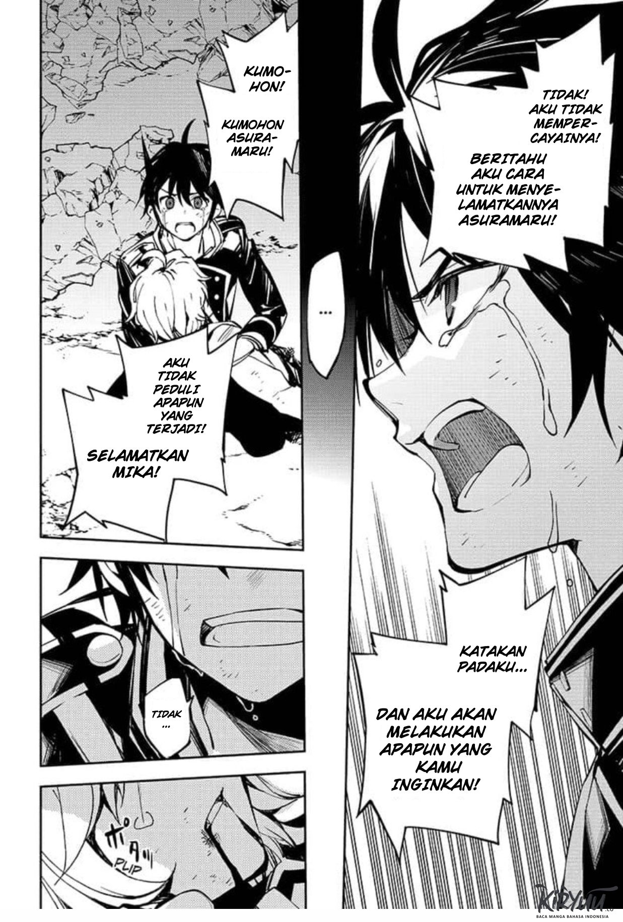 Owari no Seraph Chapter 89 Gambar 29