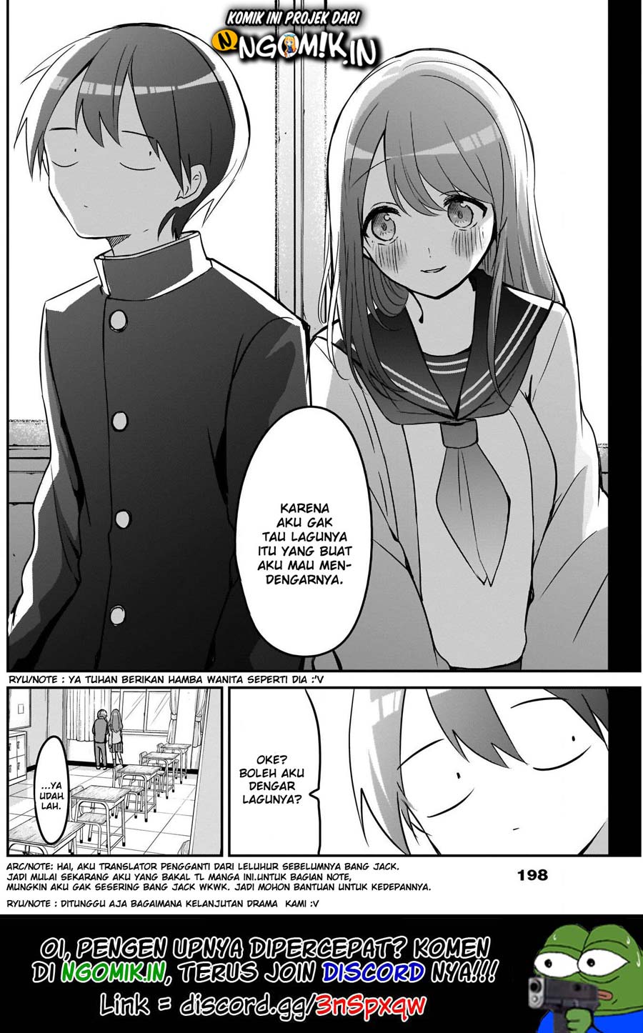 Kubo-san wa Boku (Mobu) wo Yurusanai Chapter 17 Gambar 13