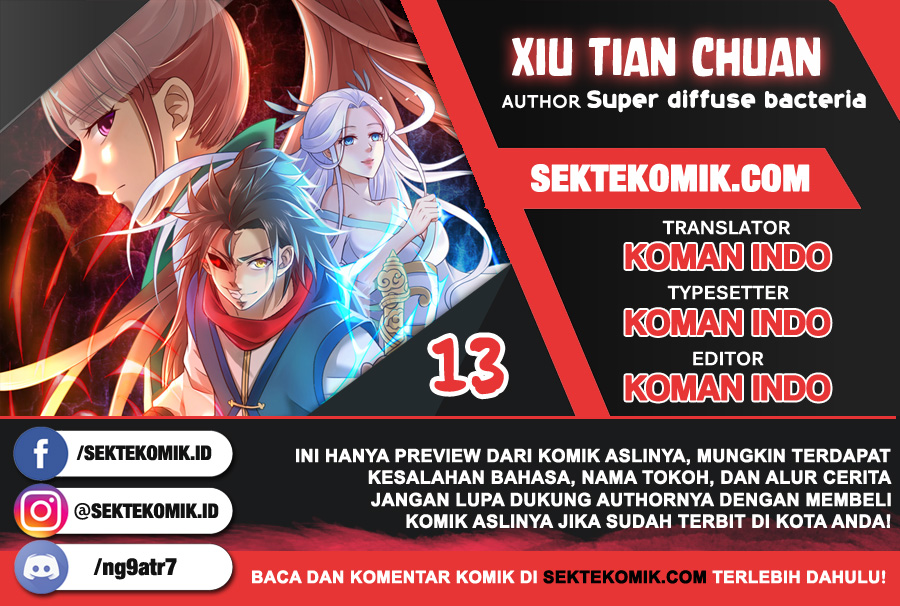 Baca Komik Xiu Tian Chuan Chapter 13 Gambar 1