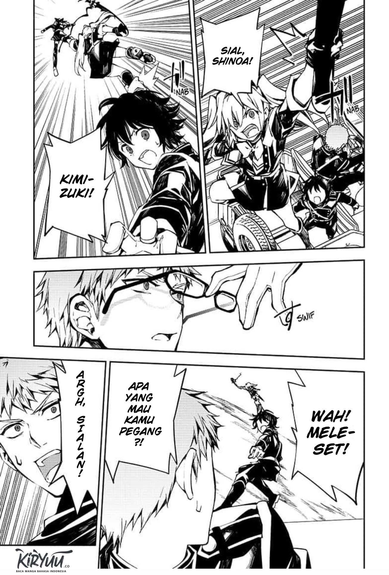 Owari no Seraph Chapter 90 Gambar 14