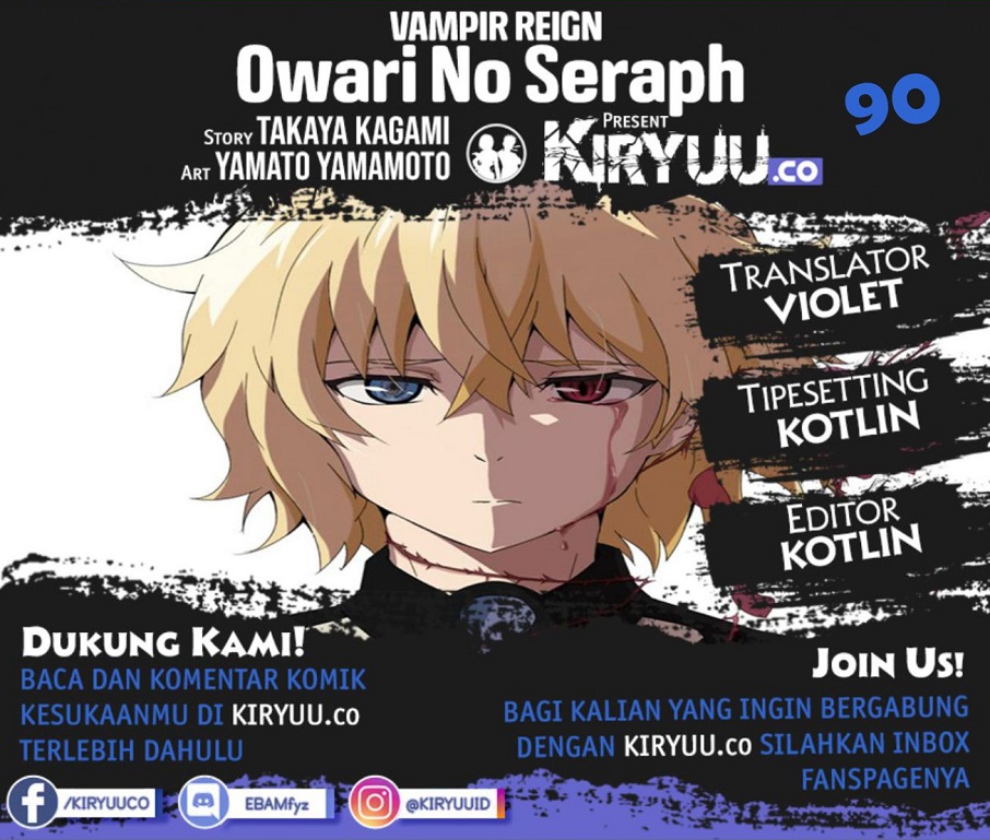Baca Komik Owari no Seraph Chapter 90 Gambar 1