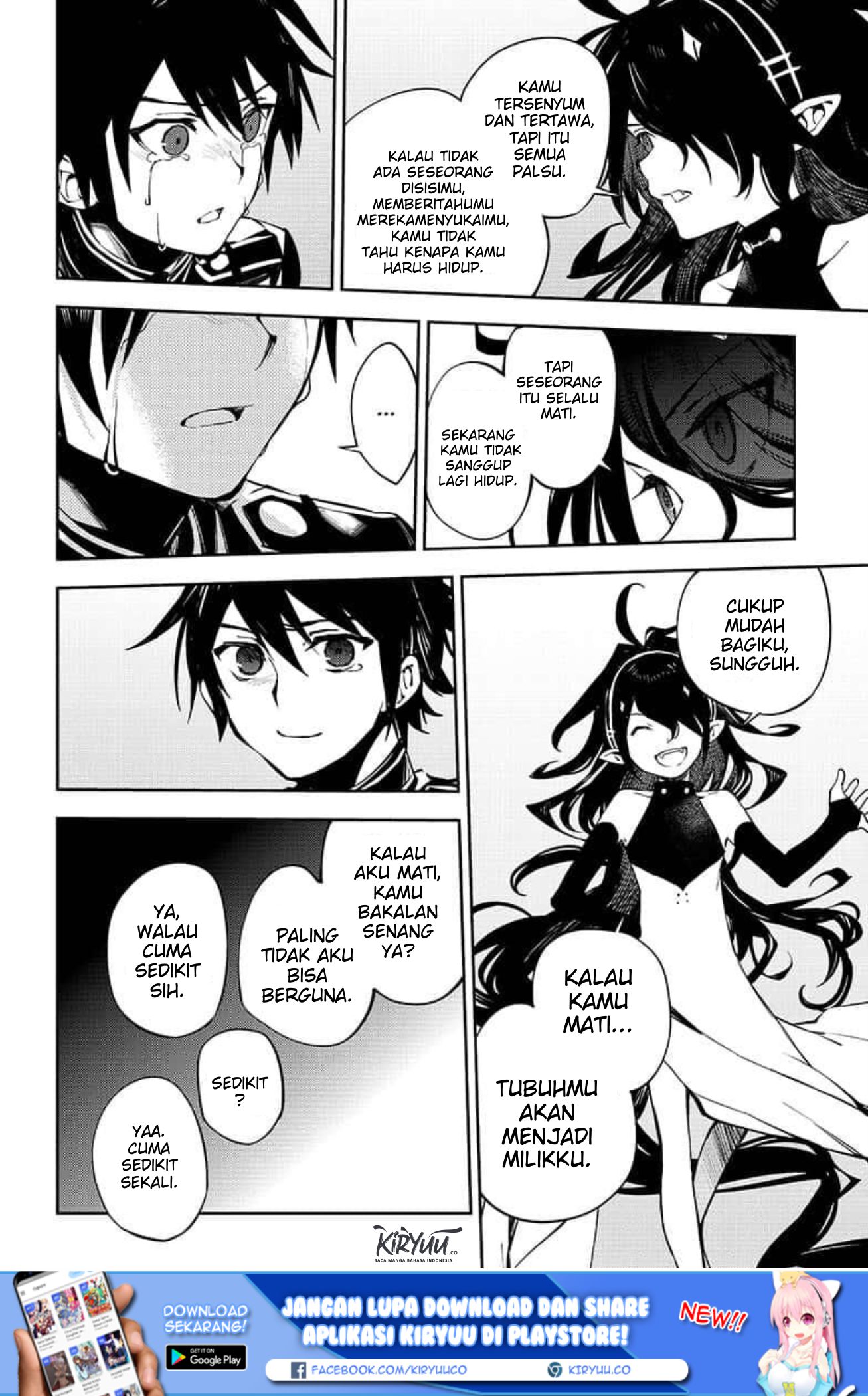 Owari no Seraph Chapter 90 Gambar 22