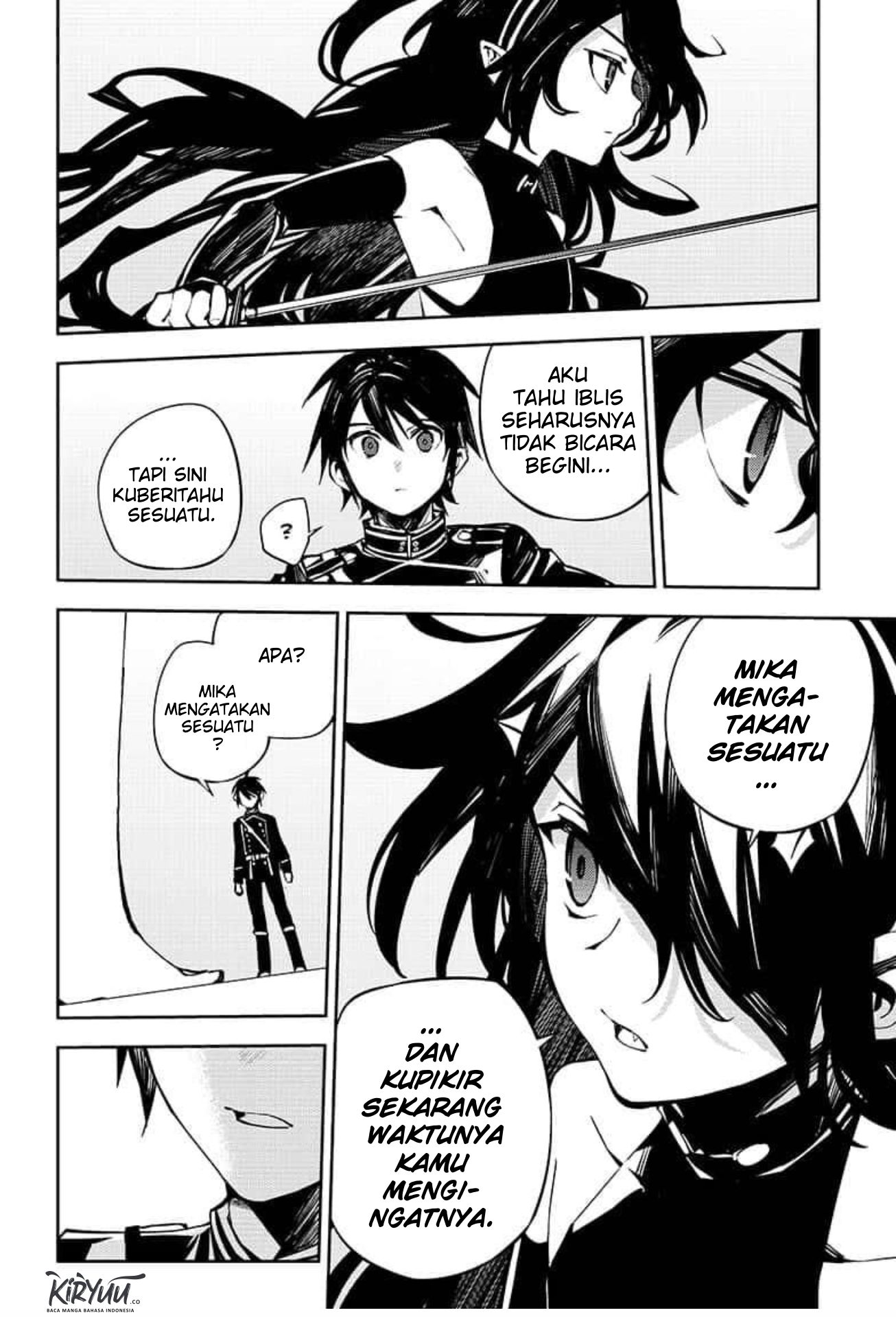 Owari no Seraph Chapter 90 Gambar 28