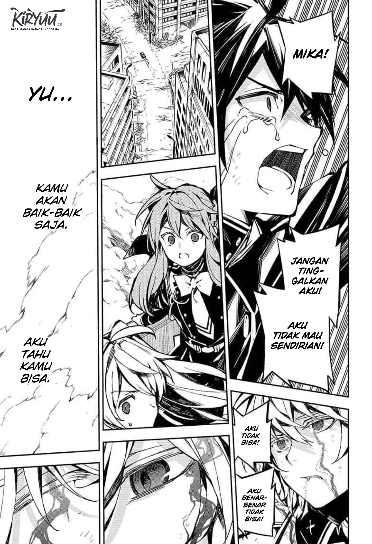 Owari no Seraph Chapter 90 Gambar 34